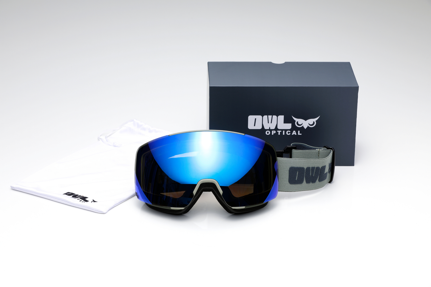 【Pre booking】Vent Light Gray Photochromic lens Blue