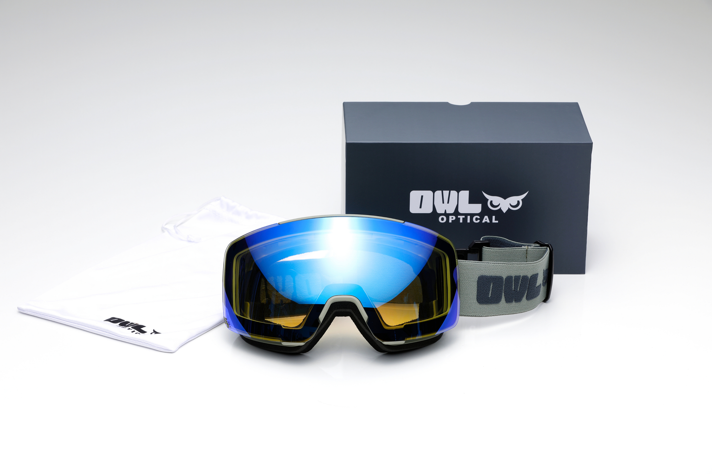 【Pre booking】Vent Light Gray Photochromic lens Blue