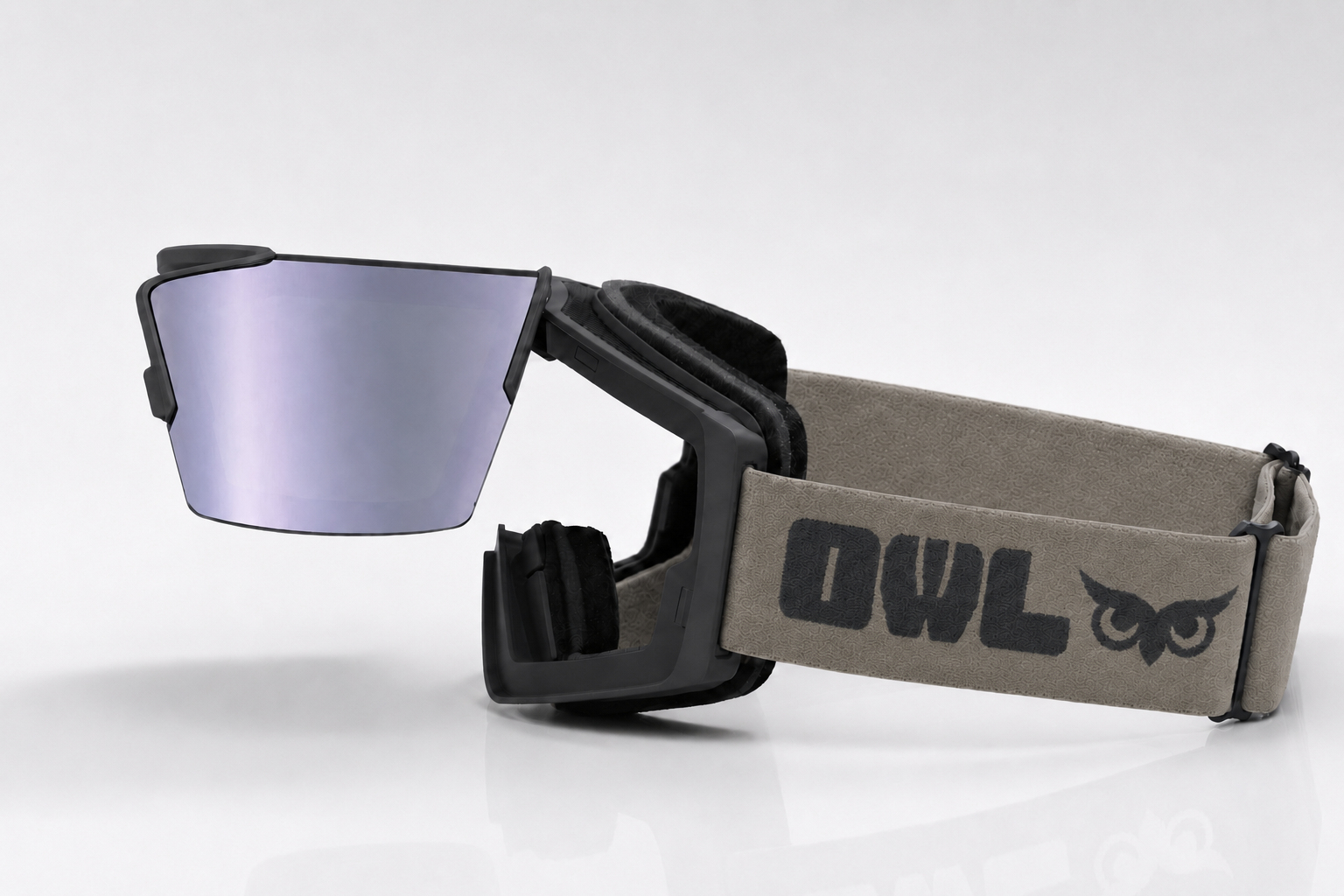 Flow XL Cement JAPOW Tune Photochromic lens blue with Red green frame lens