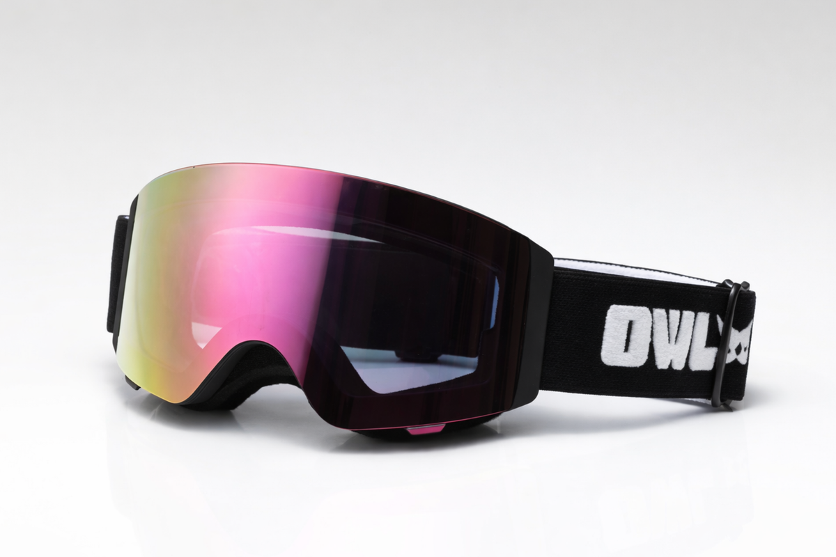 Flow Black Photochromic lens Pink – OWL OPTICAL