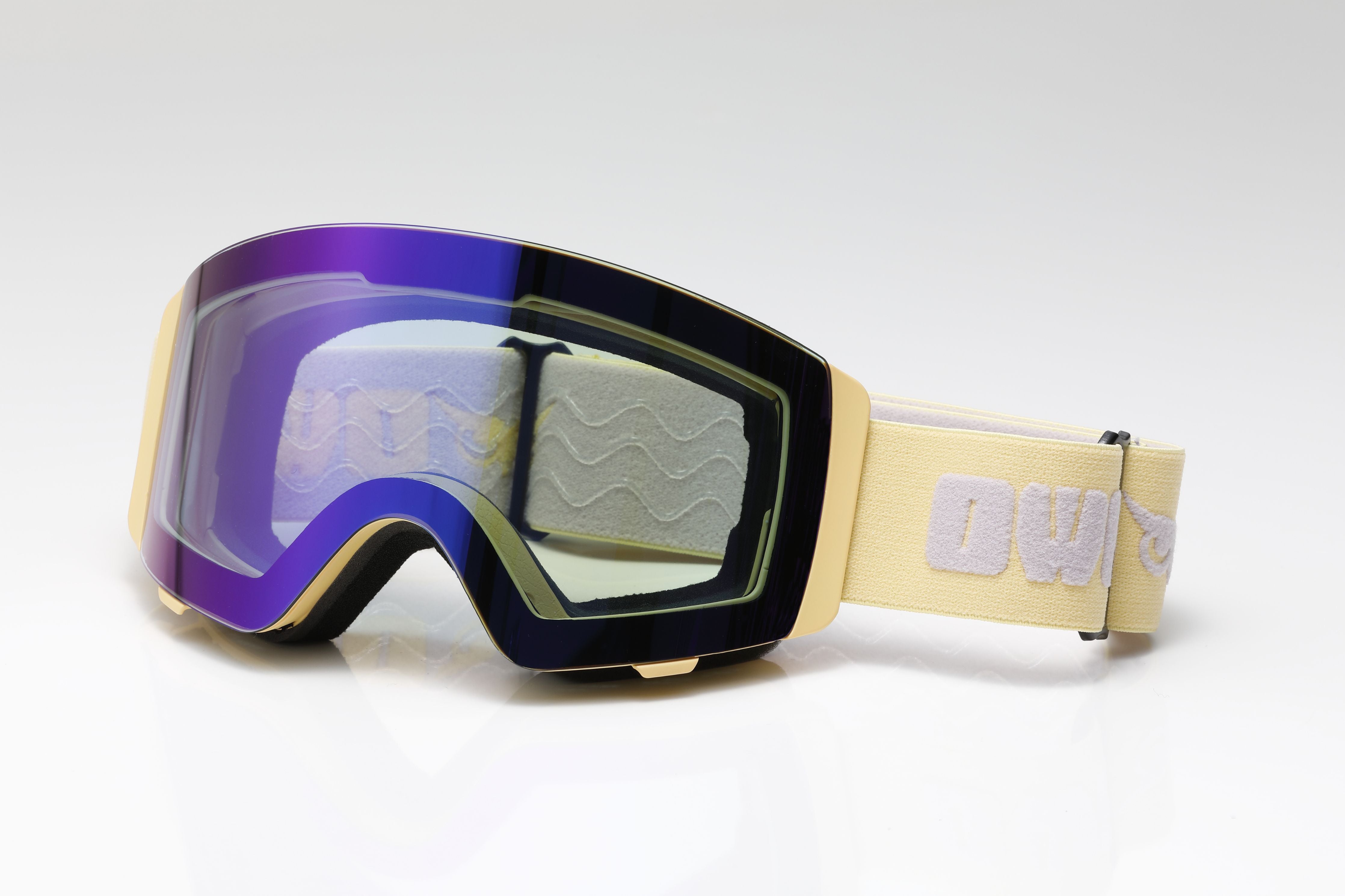 Flow Yellow Photochromic lens Purple – OWL OPTICAL