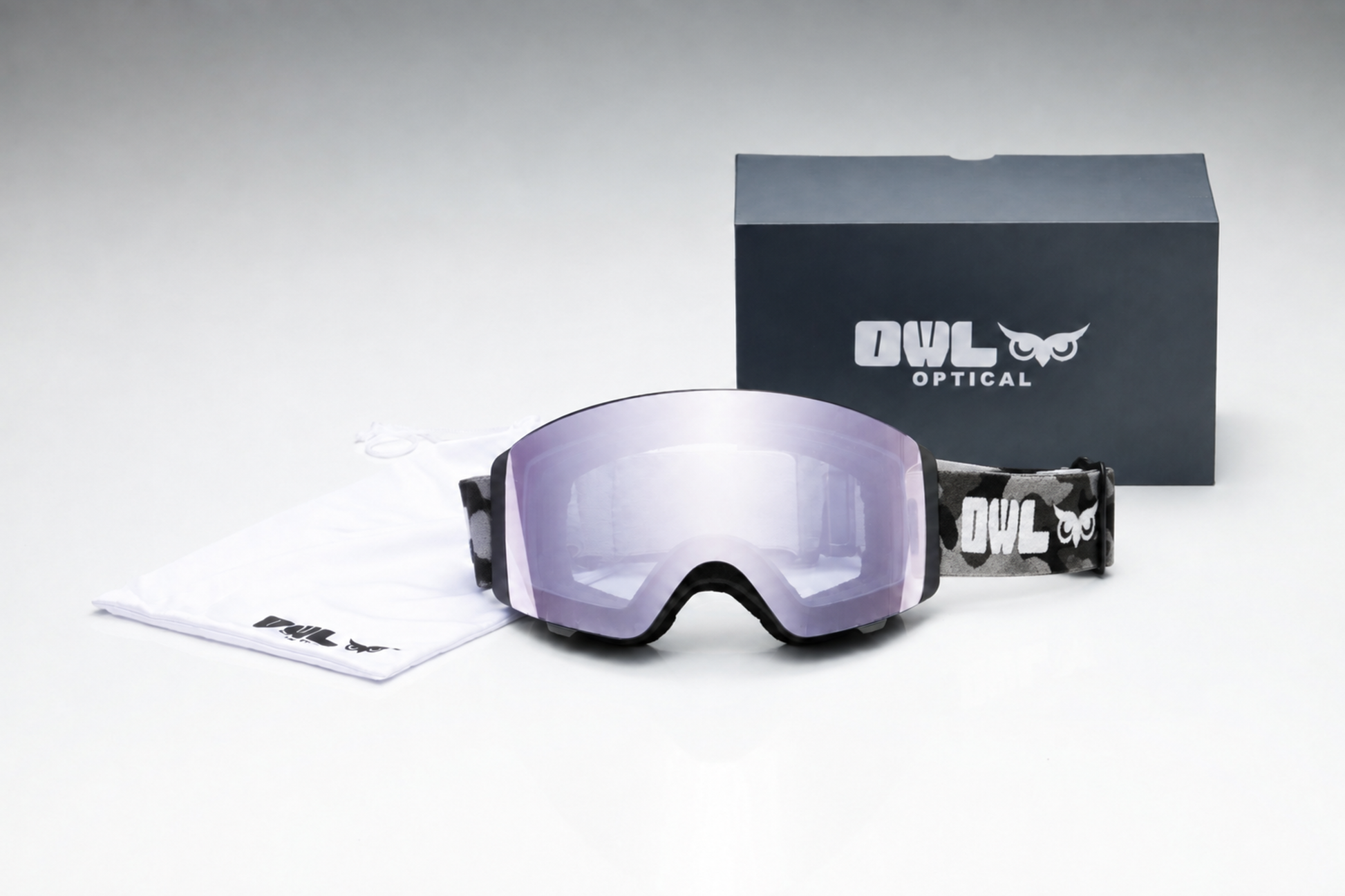 Flow XL Cement JAPOW Tune Photochromic lens blue with Red green