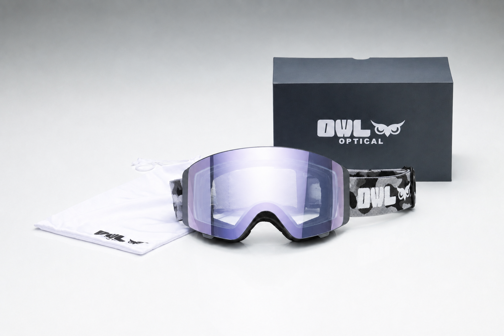 Flow Cement JAPOW TUNE Photochromic lens Purple with Red Green