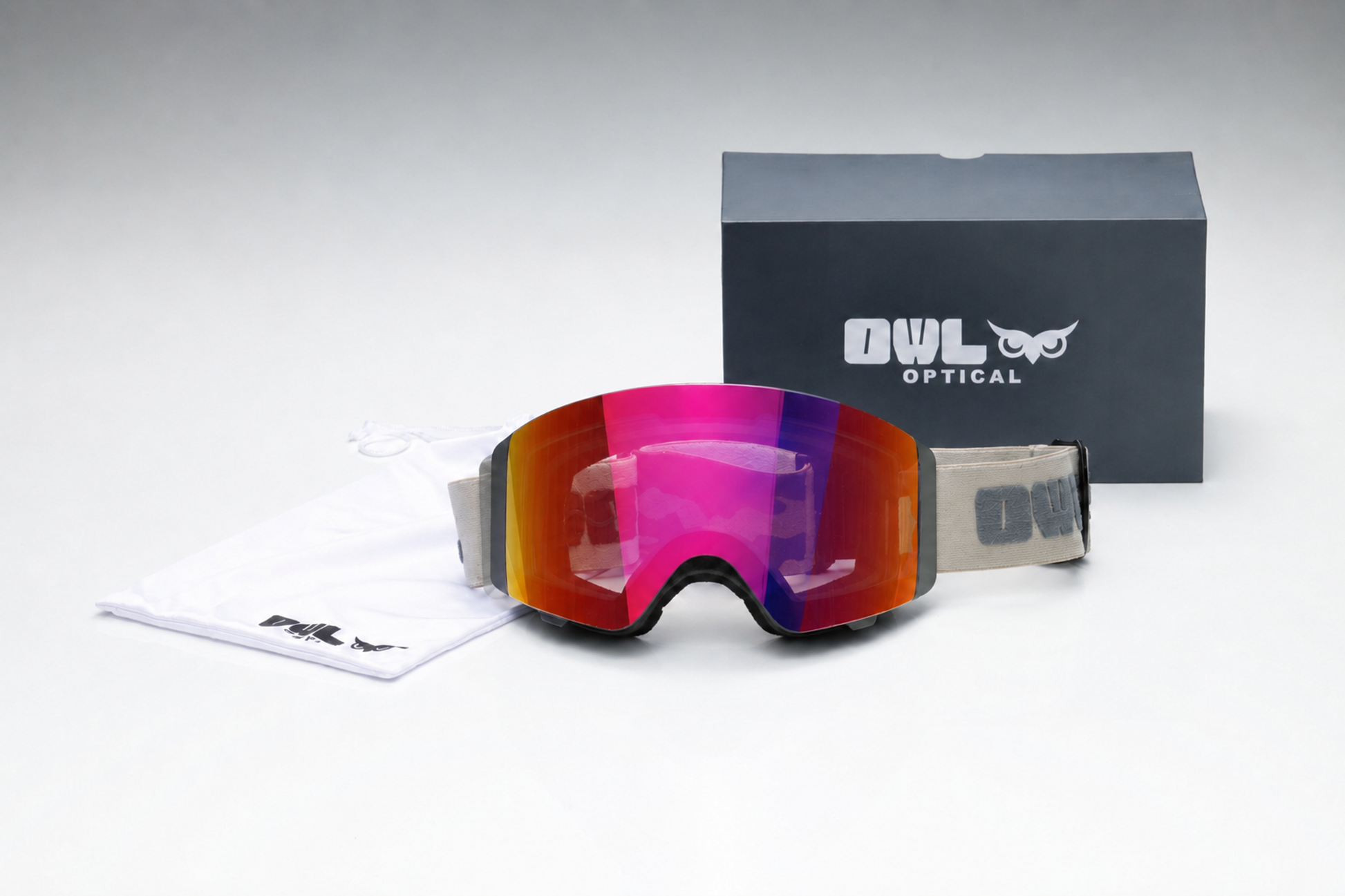 Flow Cement JAPOW TUNE Photochromic lens Blue with Purple Red