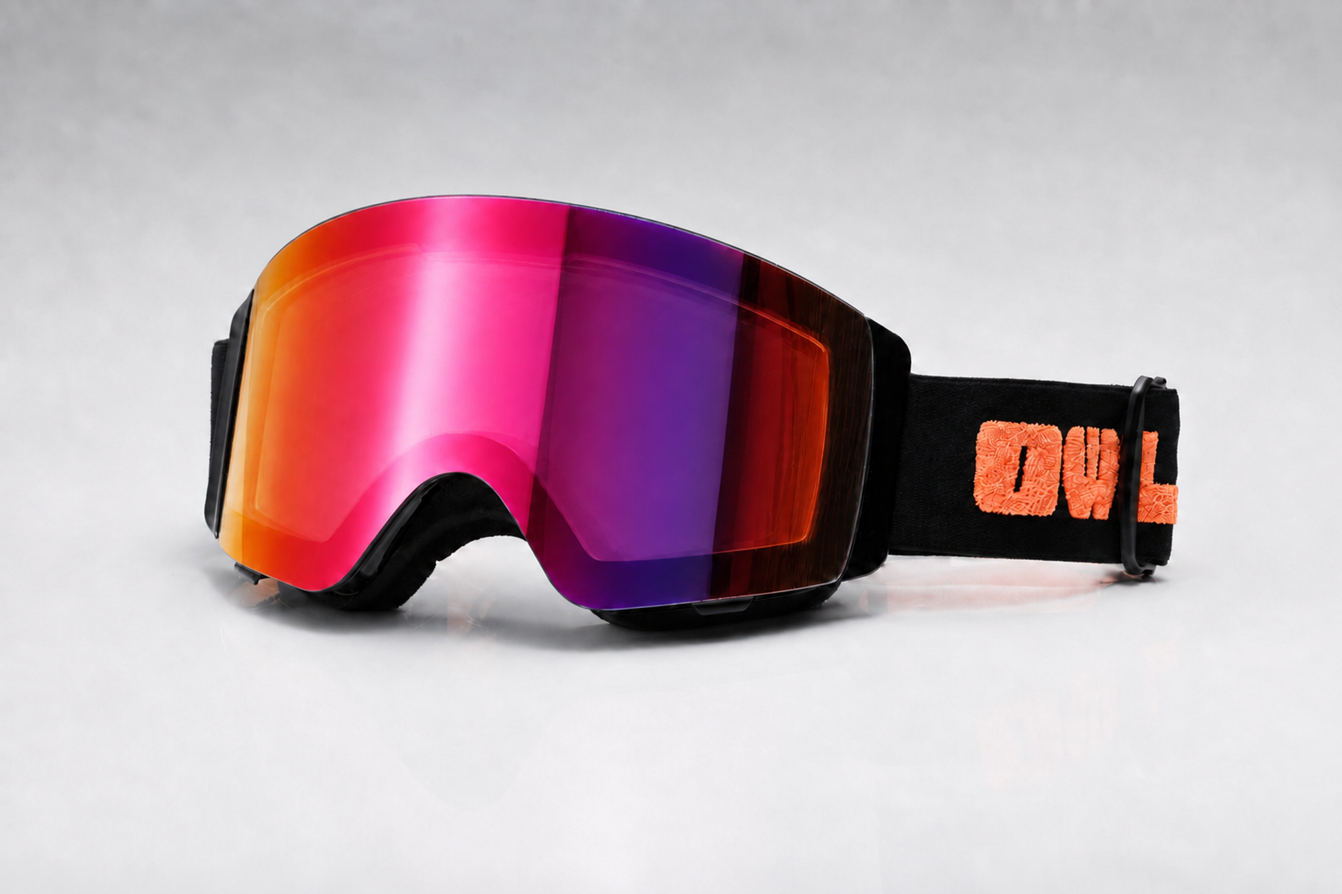 Flow G Black JAPOW TUNE Photochromic lens Blue with Purple Red