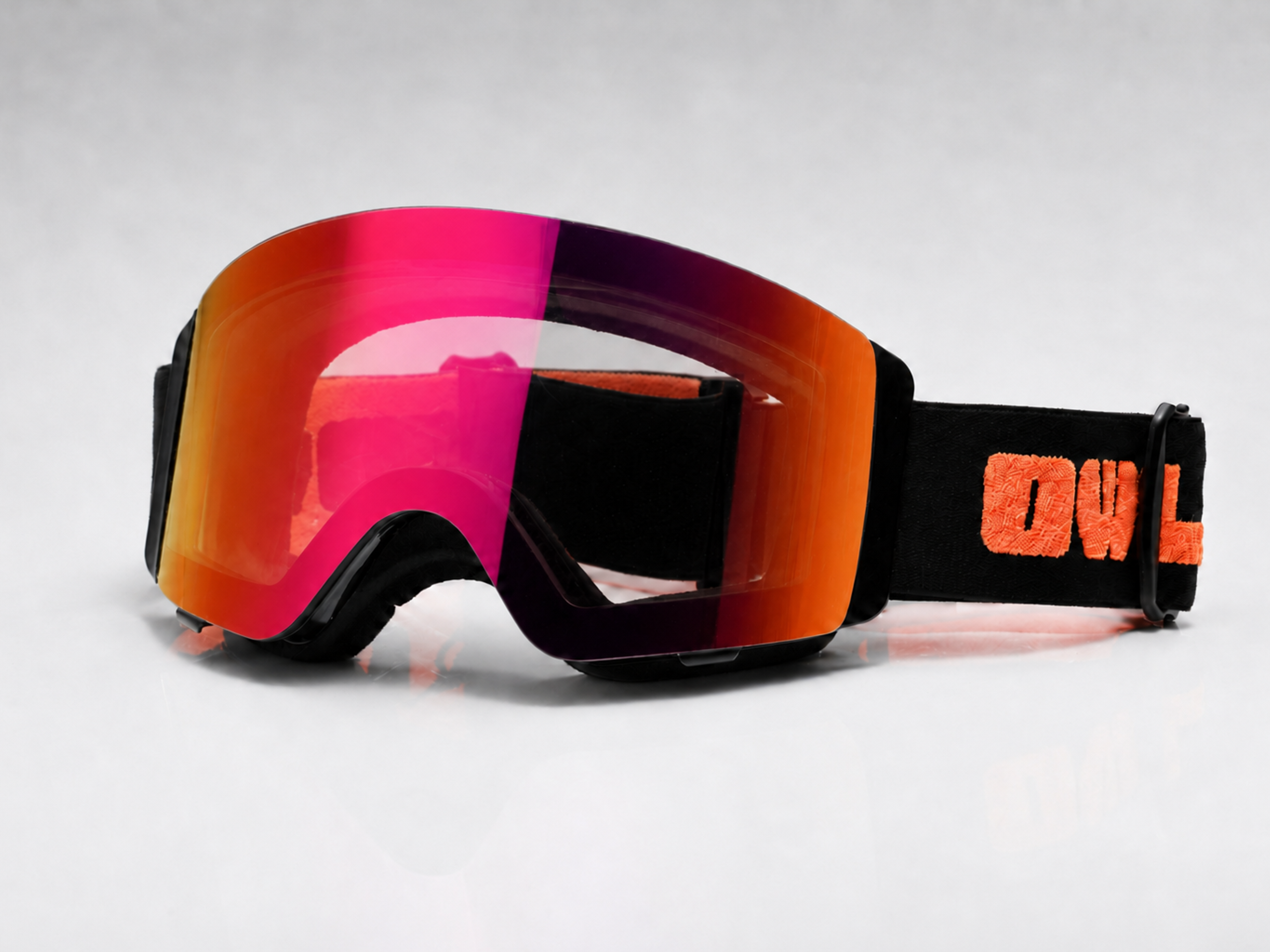 Flow G Black JAPOW TUNE Photochromic lens Blue with Purple Red