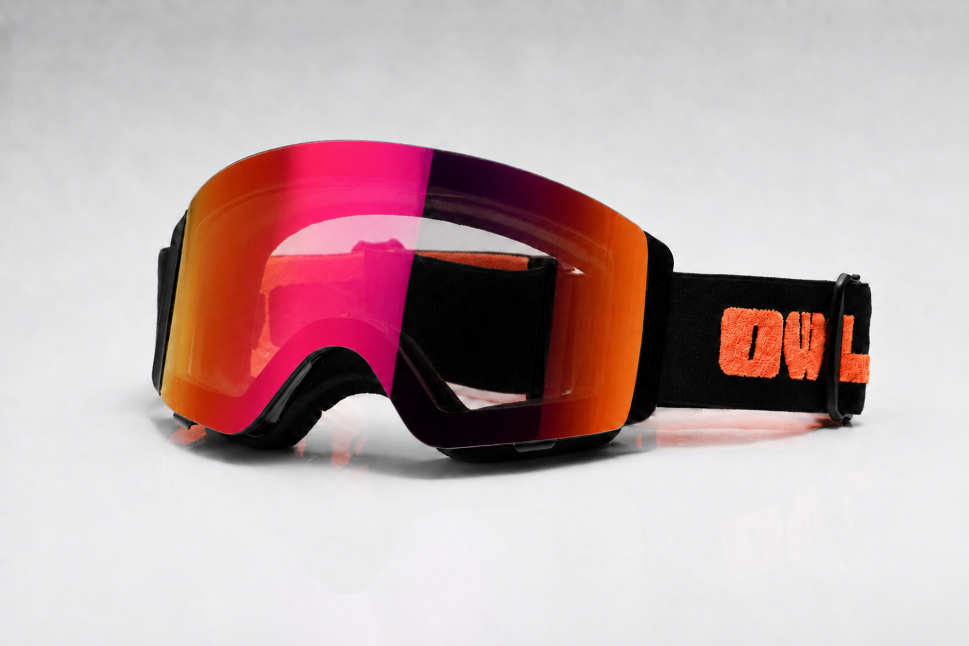 Flow G Black JAPOW TUNE Photochromic lens Blue with Purple Red