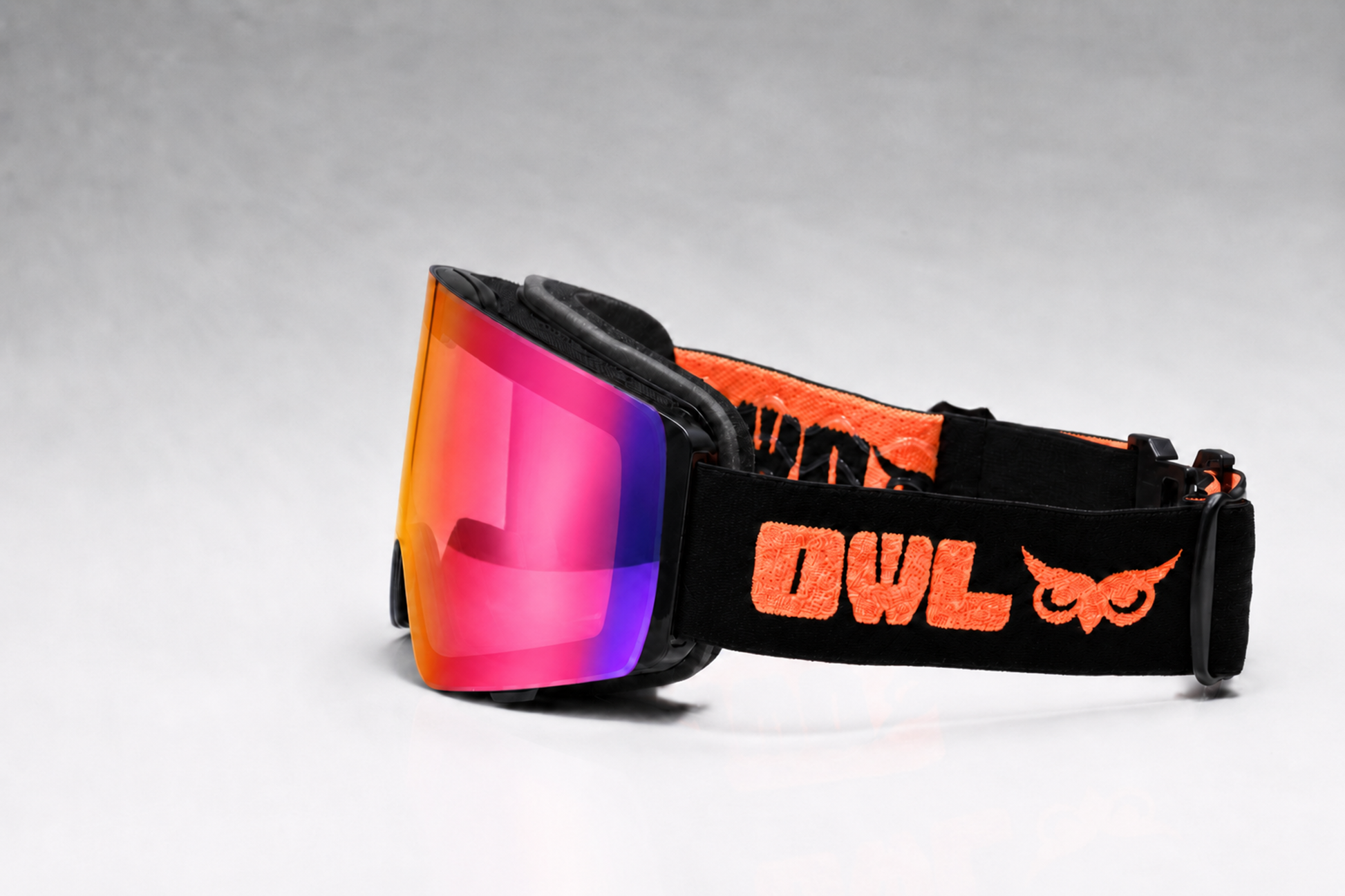 Flow G Black JAPOW TUNE Photochromic lens Blue with Purple Red