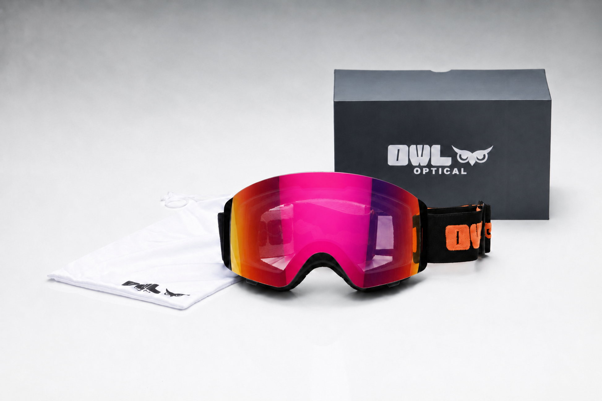 Flow G Black JAPOW TUNE Photochromic lens Blue with Purple Red