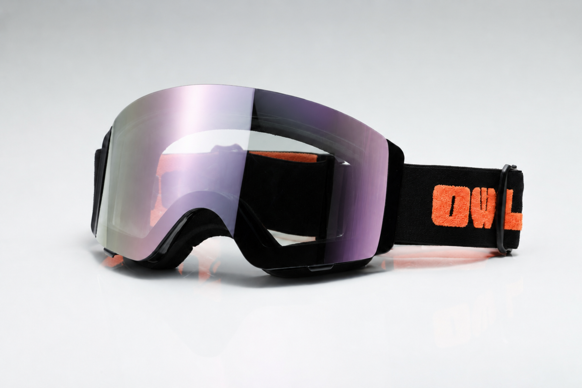 Flow G Black Photochromic lens Purple with Silver Pink