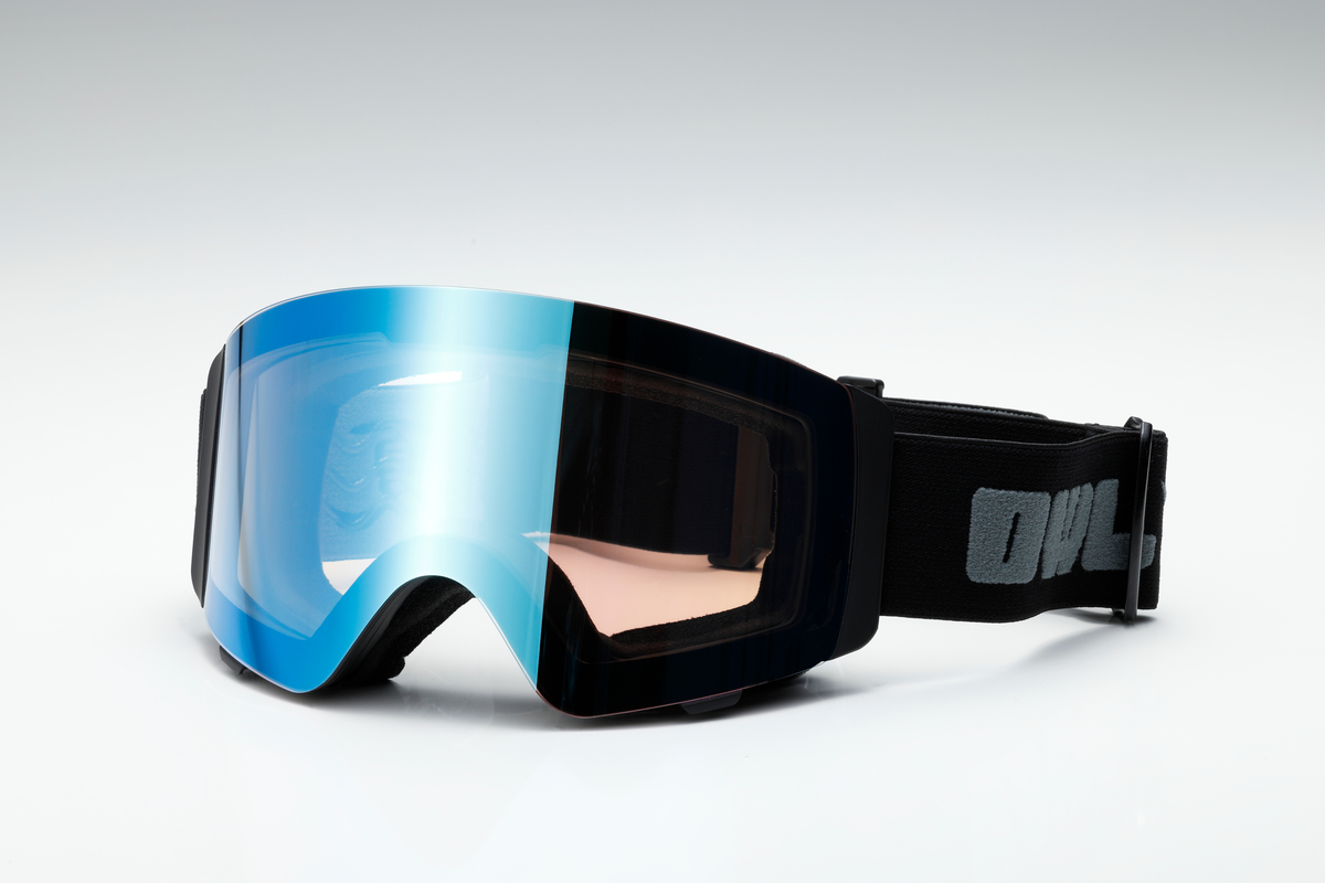 Flow 夏油高原モデル Black gray Photochromic ice blue