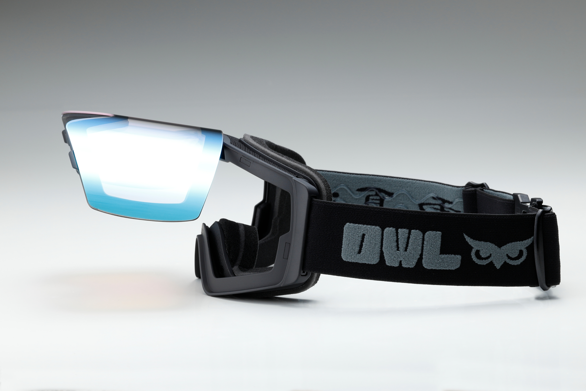 Flow 夏油高原モデル Black gray Photochromic ice blue