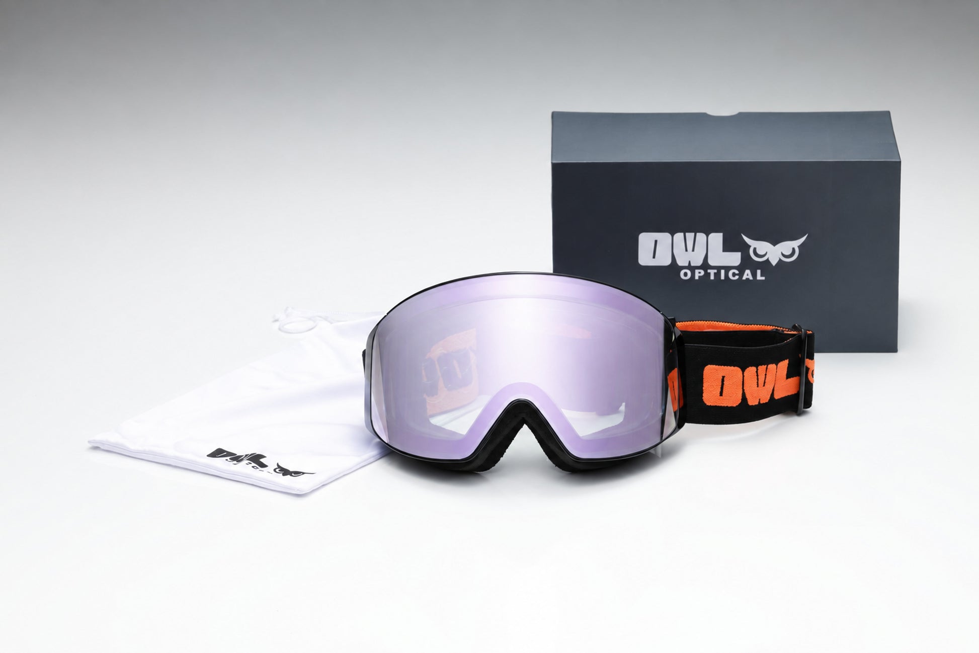 Focus G Black JAPOW TUNE Photochromic lens Purple with Red Green
