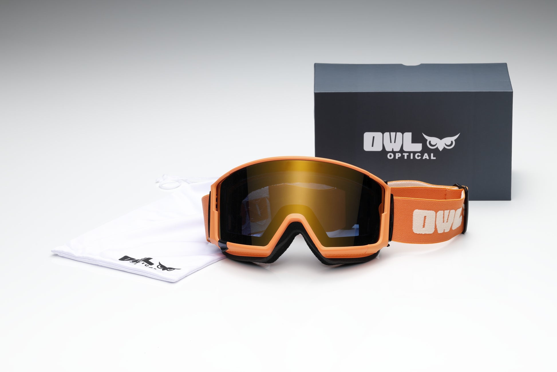 Aim Orange Photochromic lens Blue with Full Revo K Gold