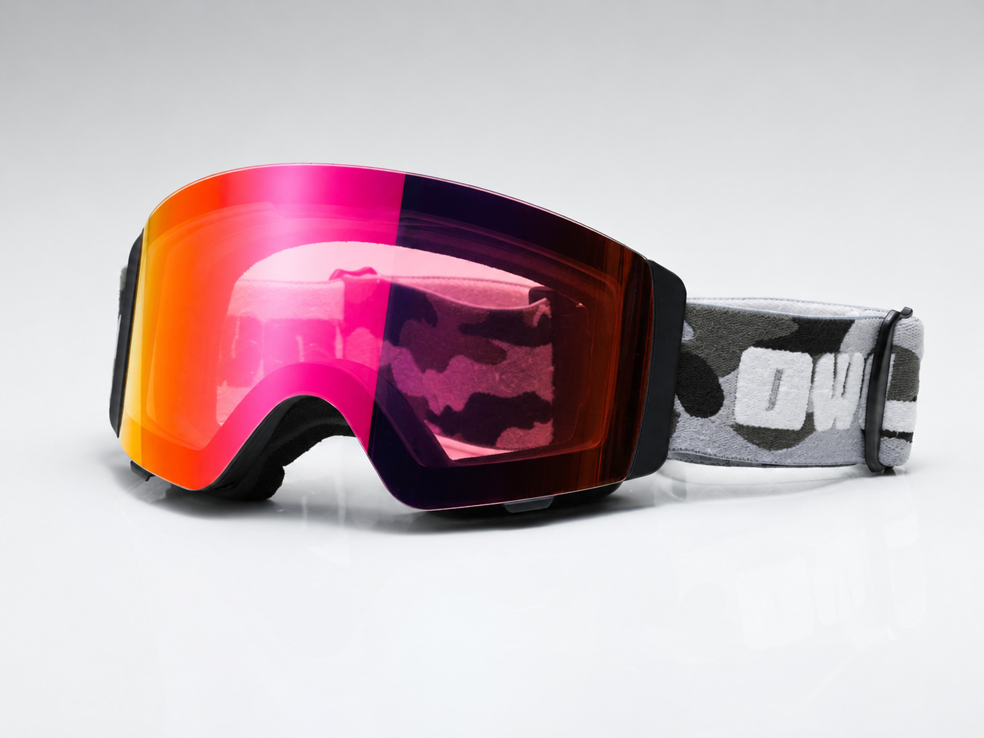 Flow Black Camo JAPOW TUNE Photochromic lens Blue with Purple Red