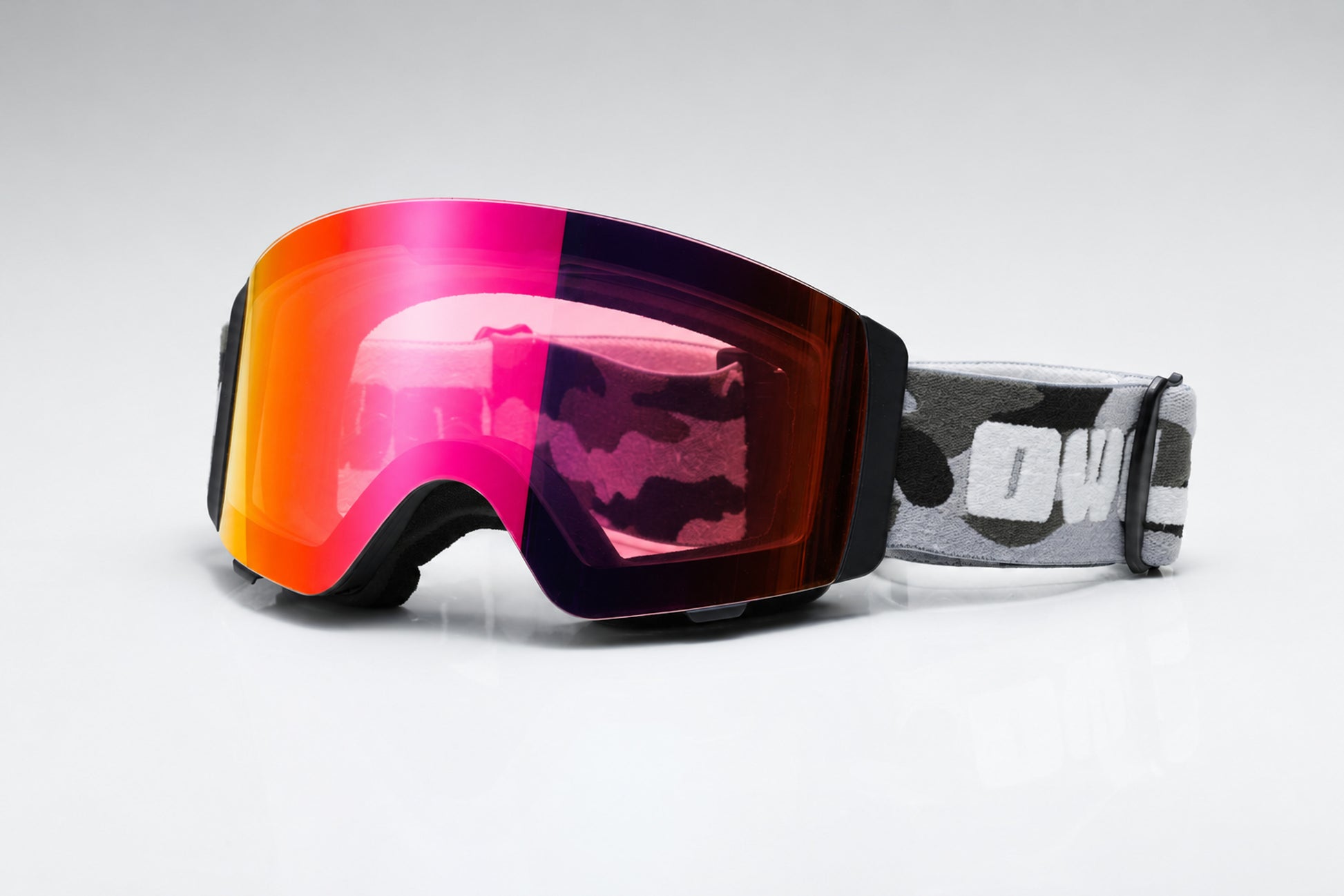 Flow Black Camo JAPOW TUNE Photochromic lens Blue with Purple Red