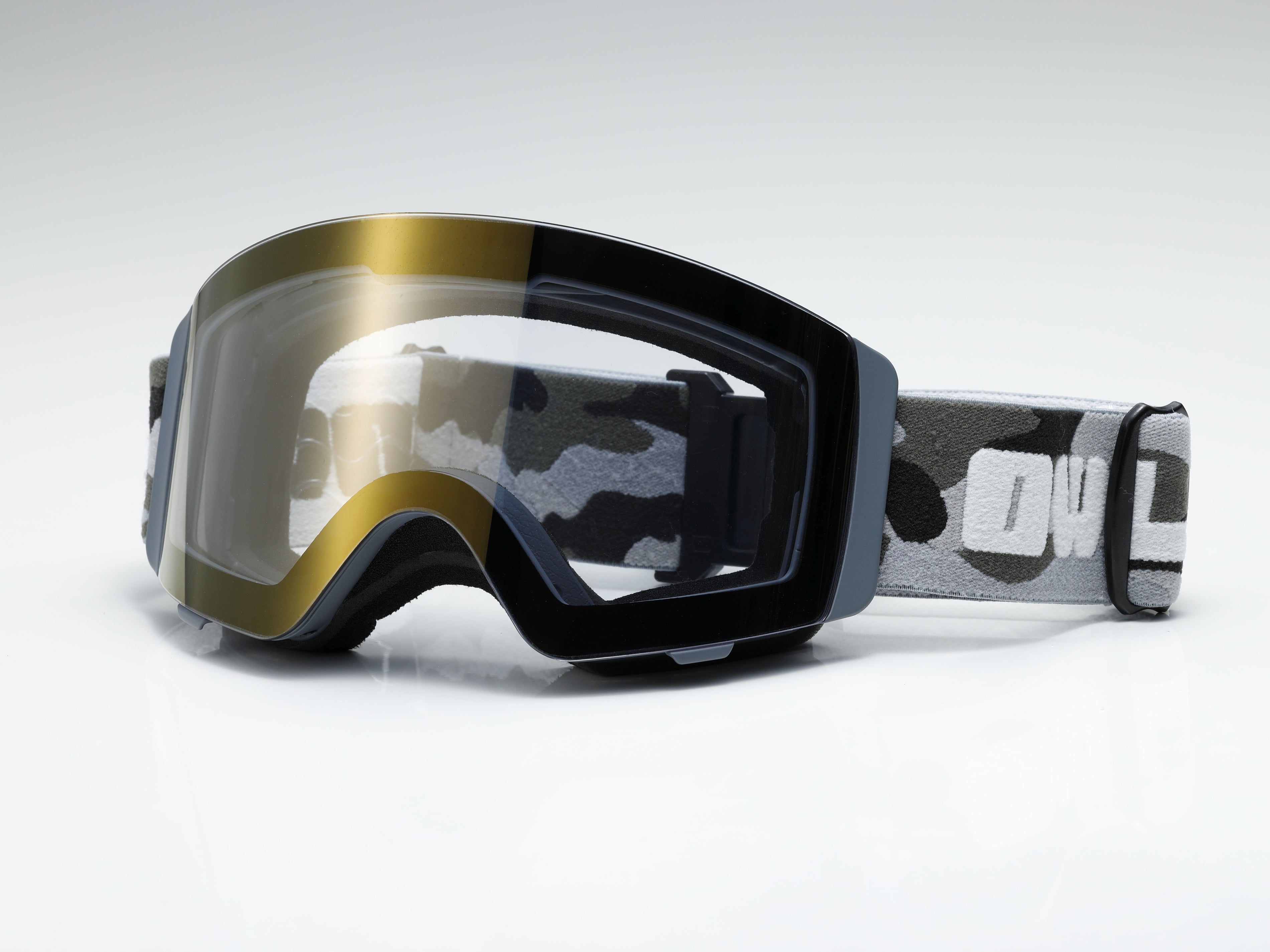 Flow Cement Camo Photochromic lens Blue with Full Revo K Gold