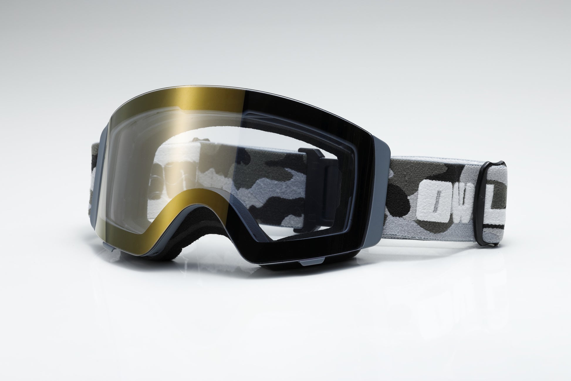 Flow Cement Camo Photochromic lens Blue with Full Revo K Gold
