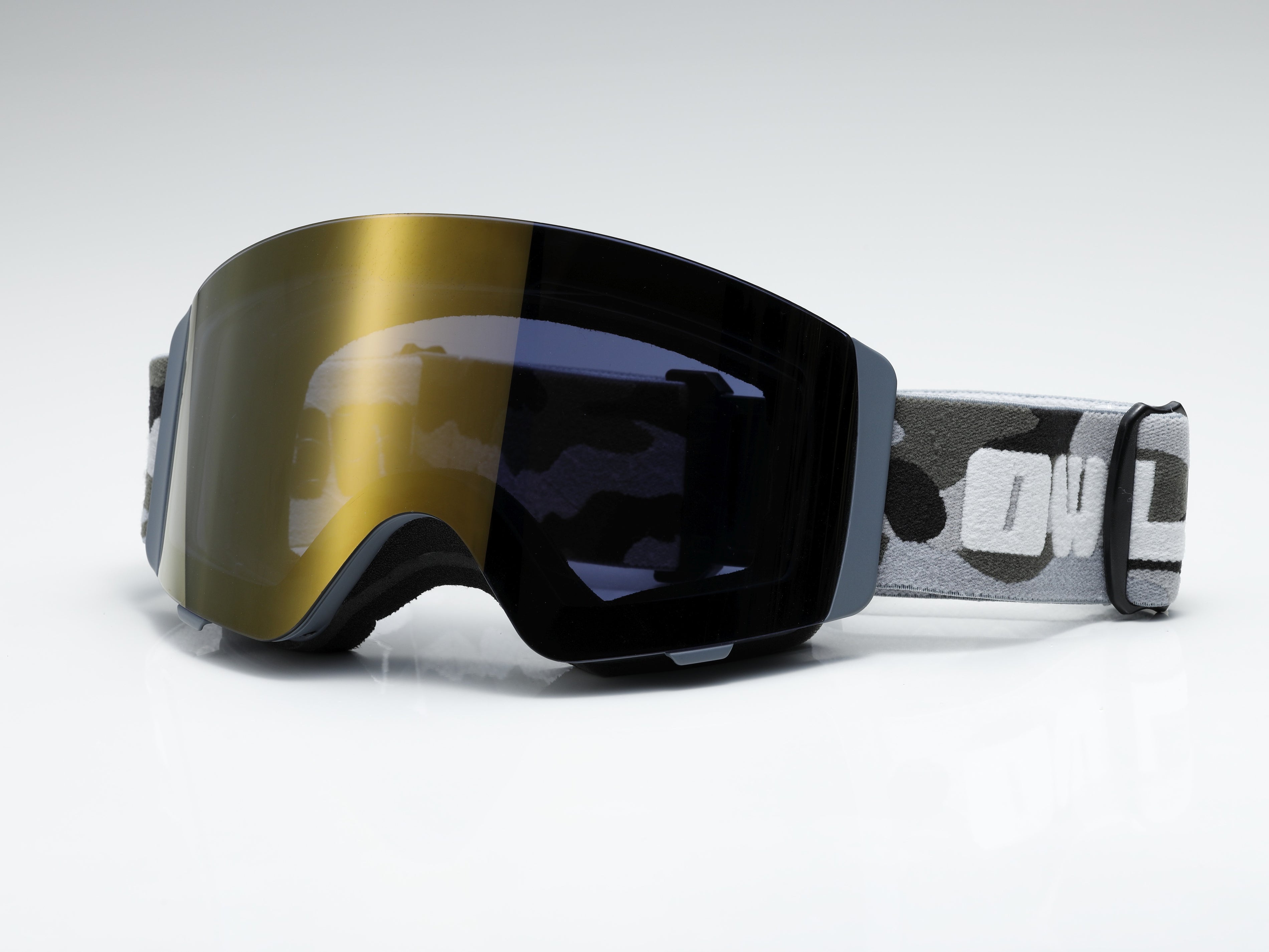 Flow Cement Camo Photochromic lens Blue with Full Revo K Gold