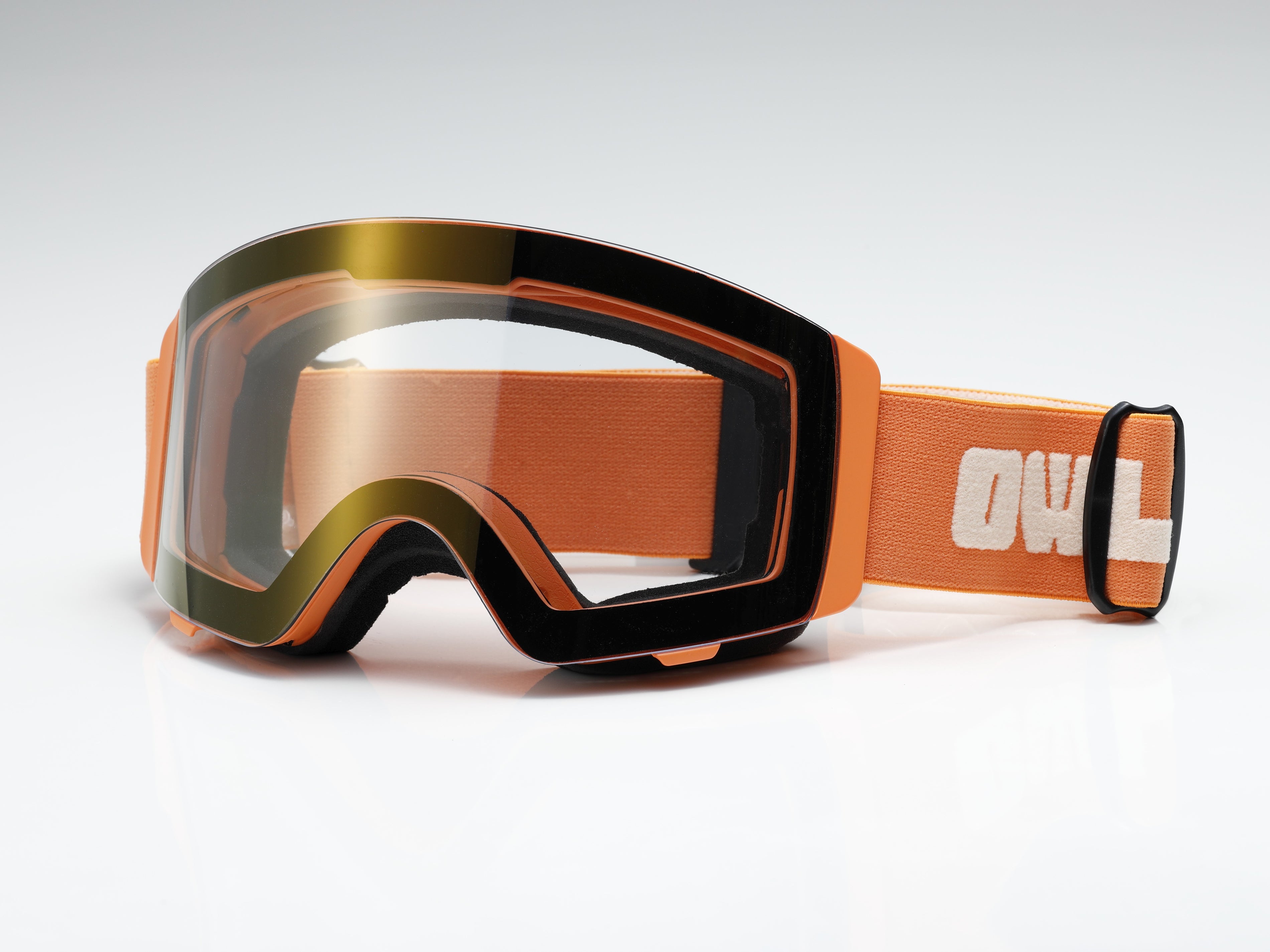 Flow Orange Photochromic lens Blue with Full Revo K Gold