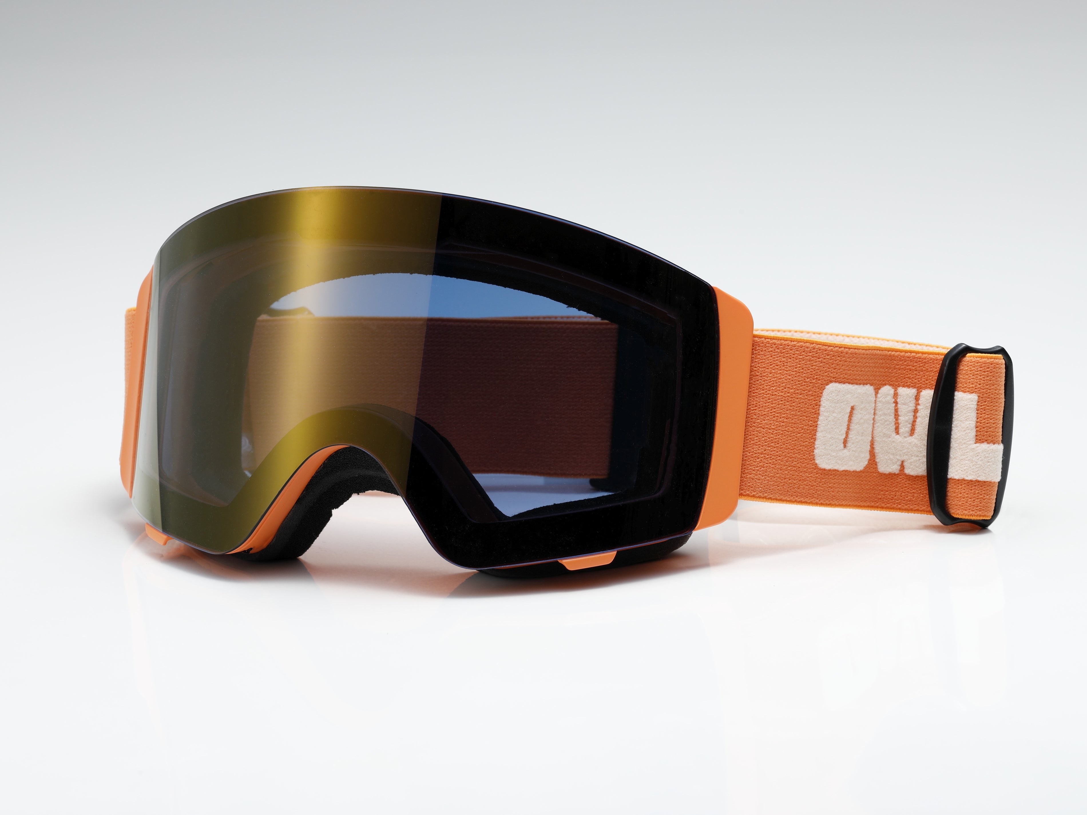 Flow Orange Photochromic lens Blue with Full Revo K Gold