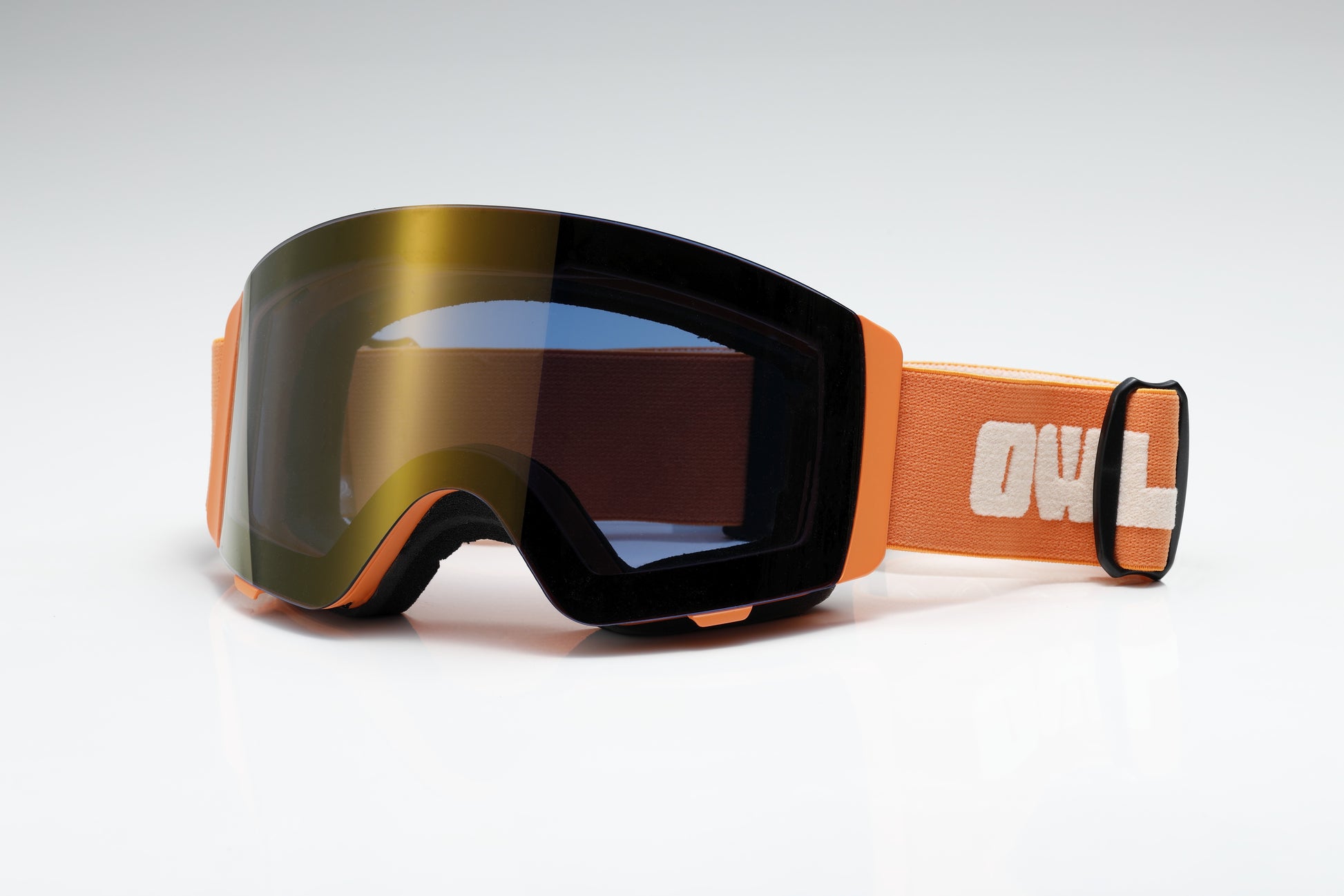 Flow Orange Photochromic lens Blue with Full Revo K Gold