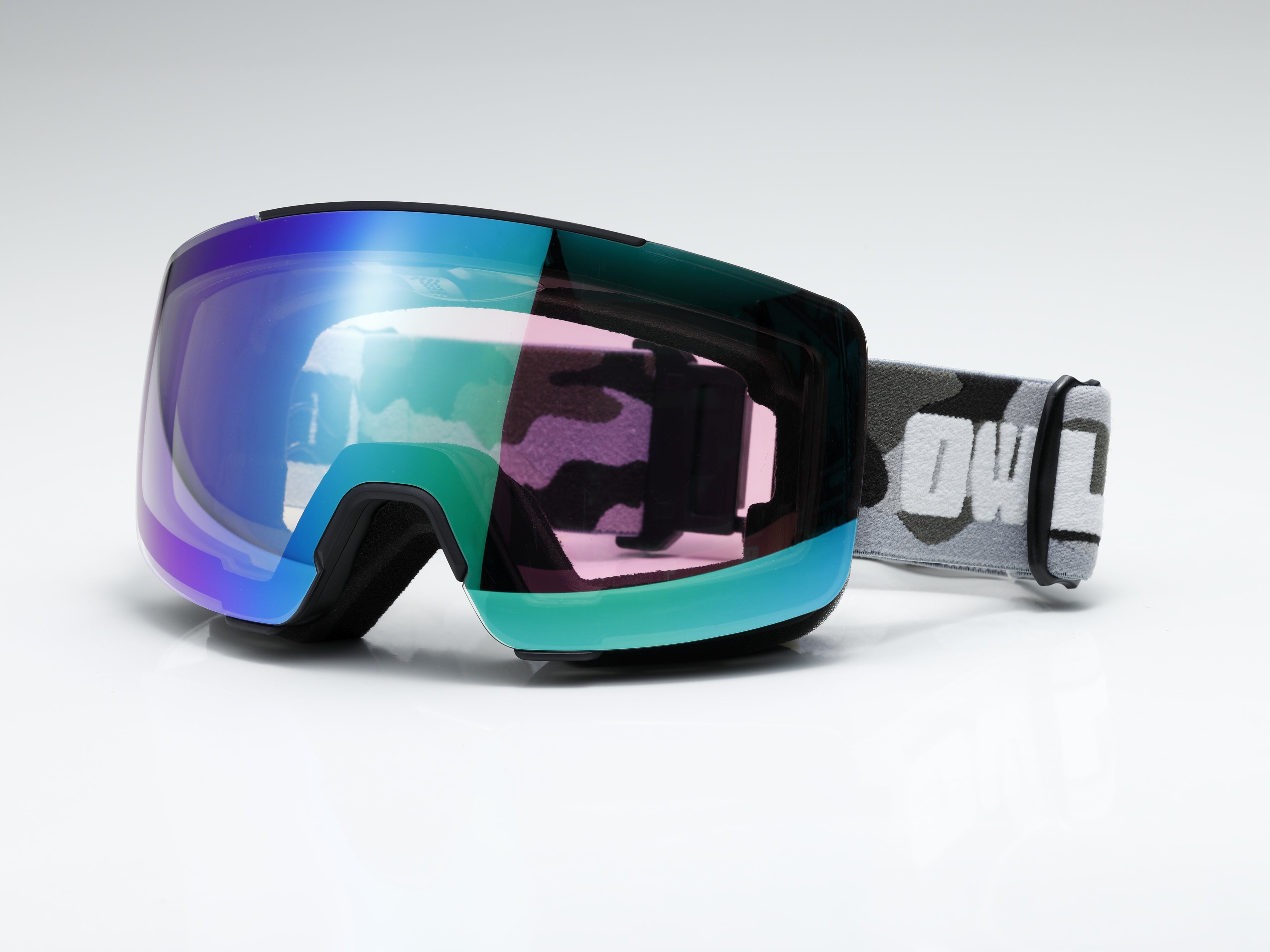 Vent Black Camo Photochromic lens Blue with Green