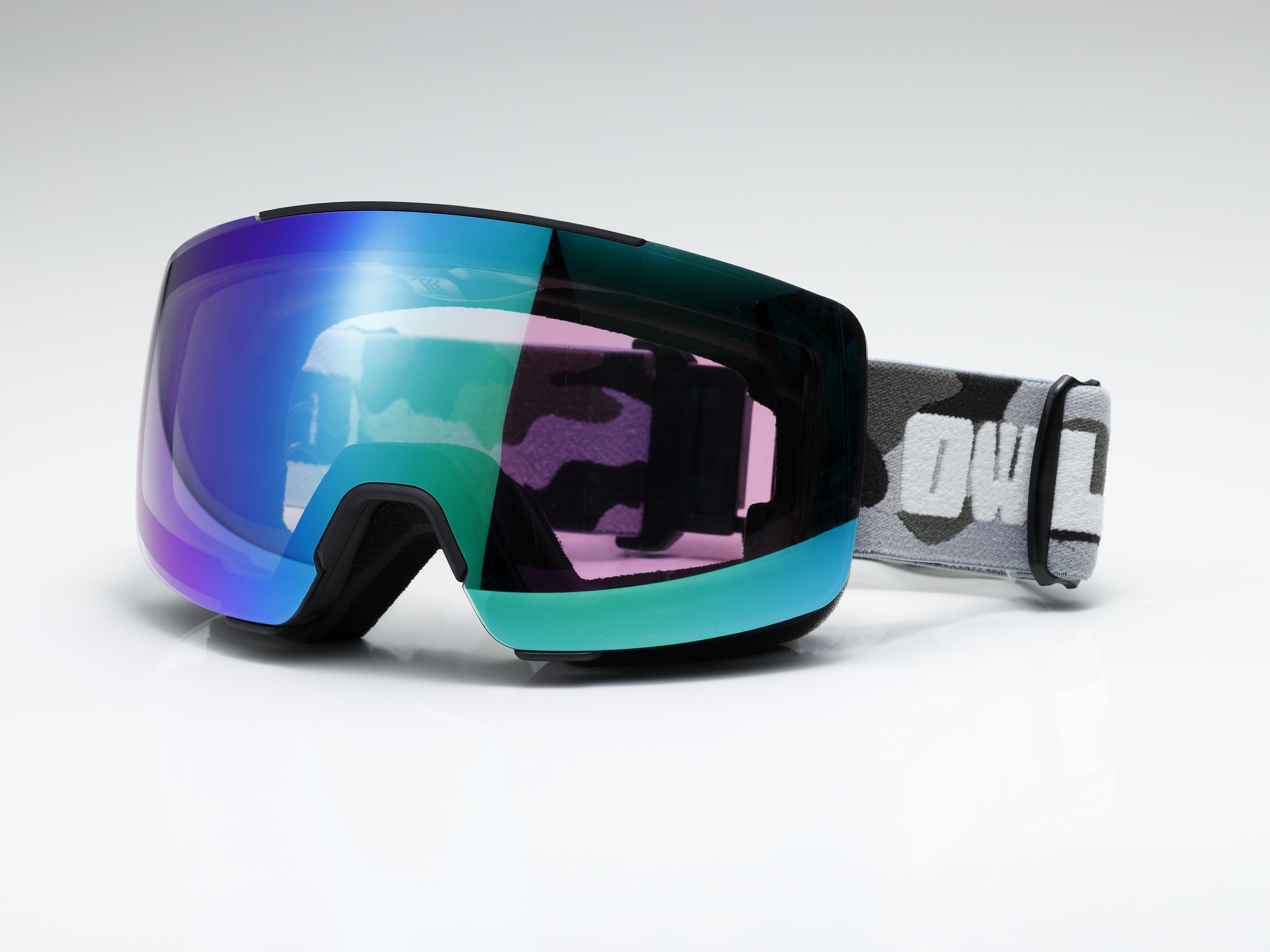 Vent Black Camo Photochromic lens Blue with Green