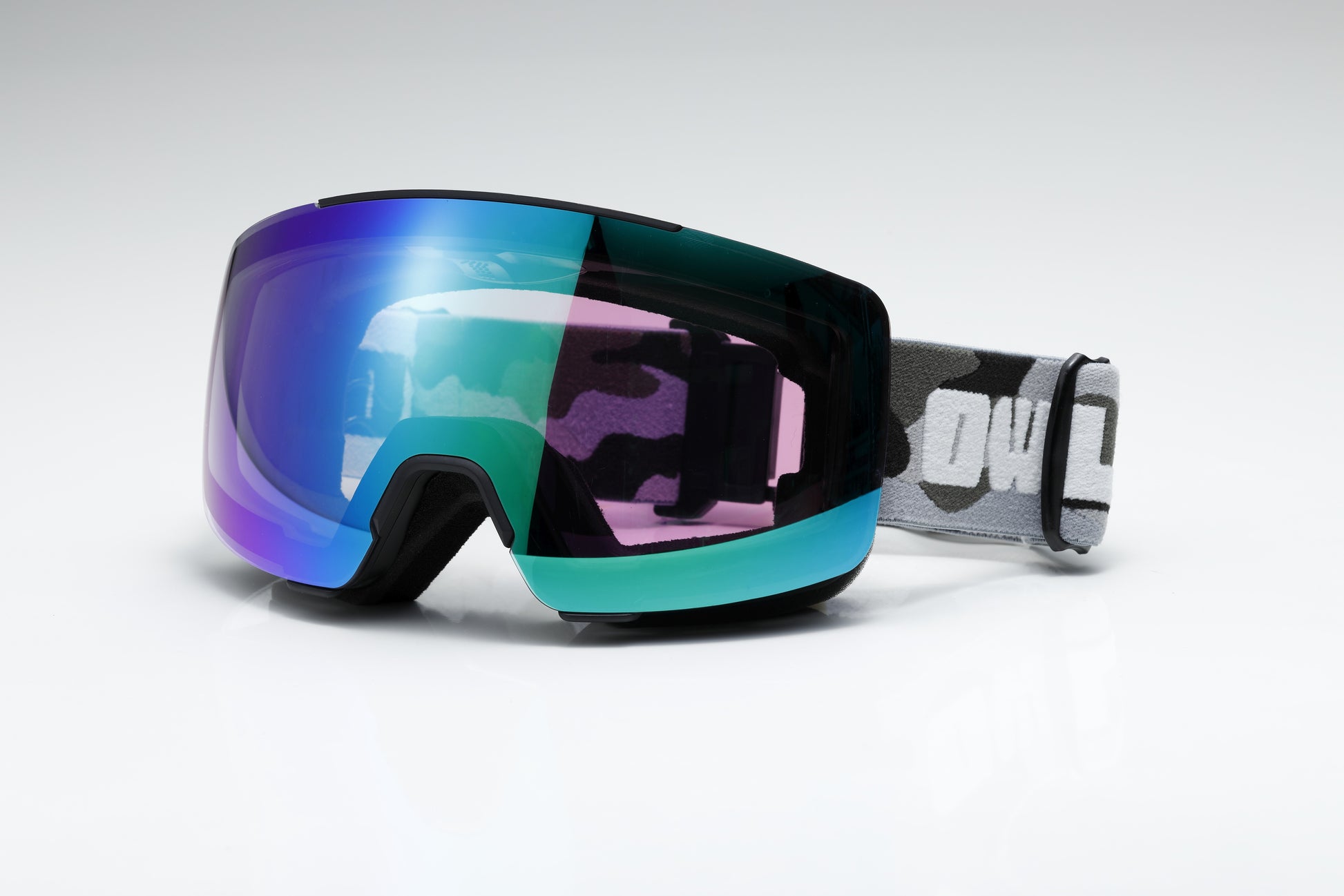 Vent Black Camo Photochromic lens Blue with Green
