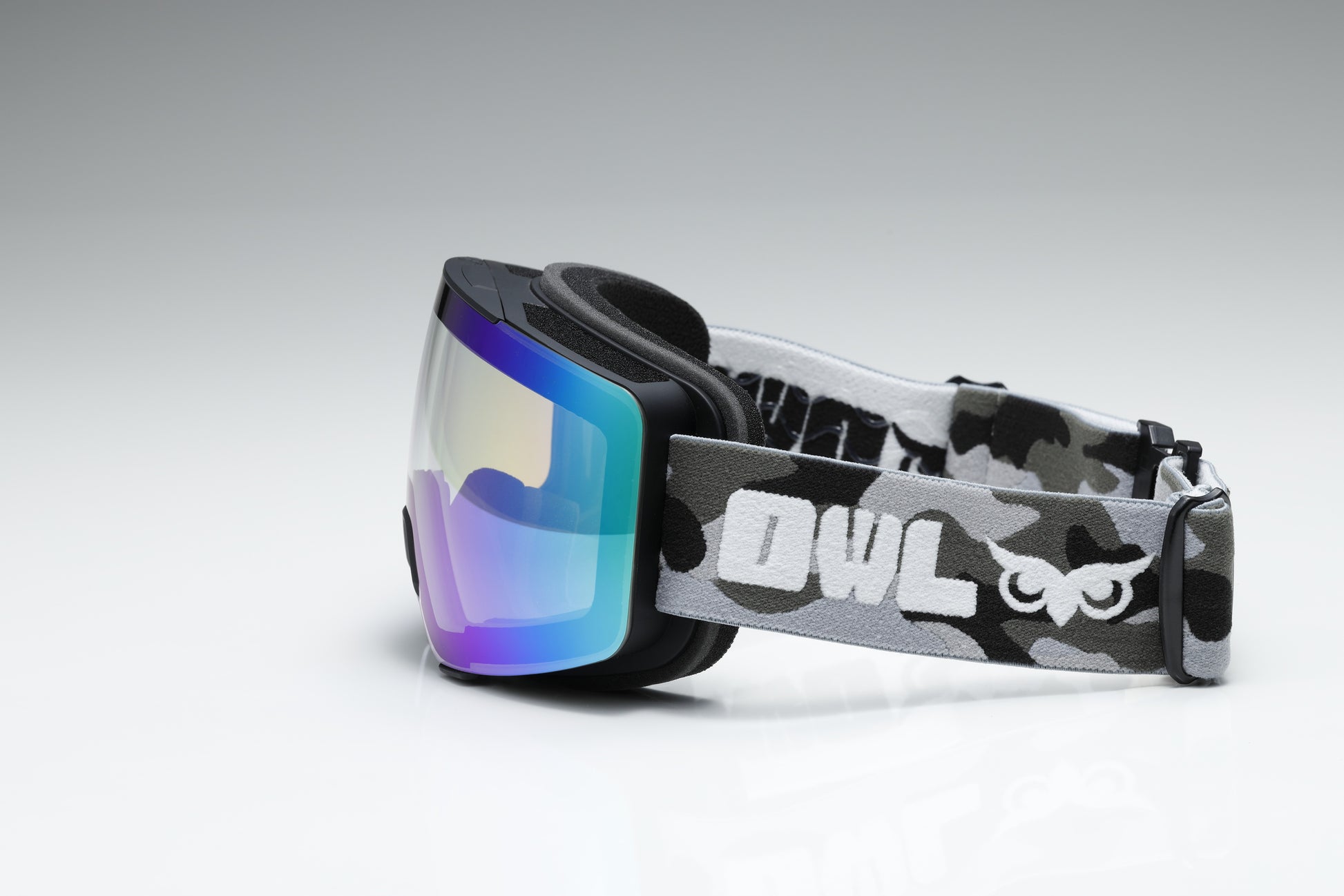Vent Black Camo Photochromic lens Blue with Green