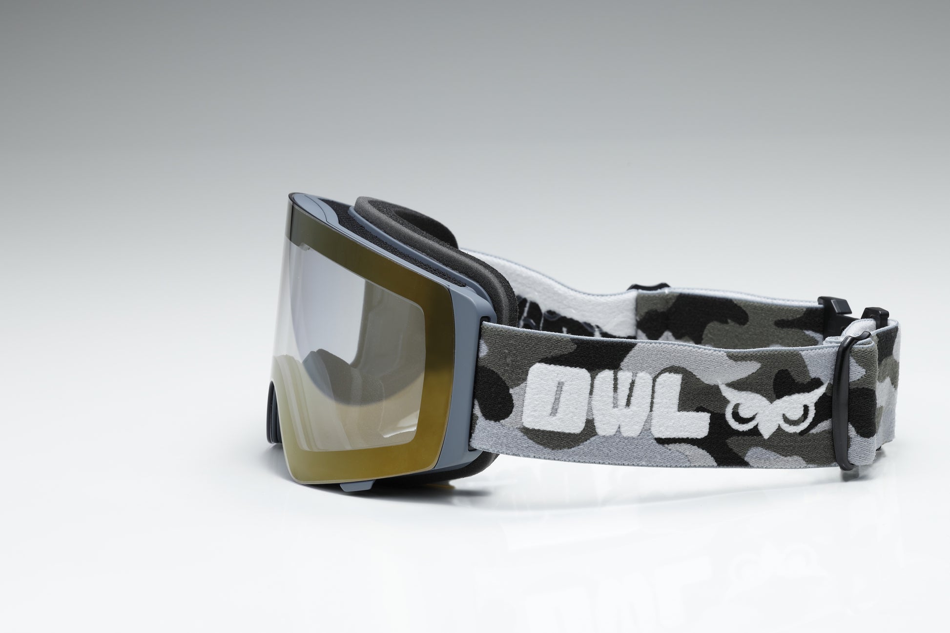 Flow Cement Camo Photochromic lens Blue with Full Revo K Gold