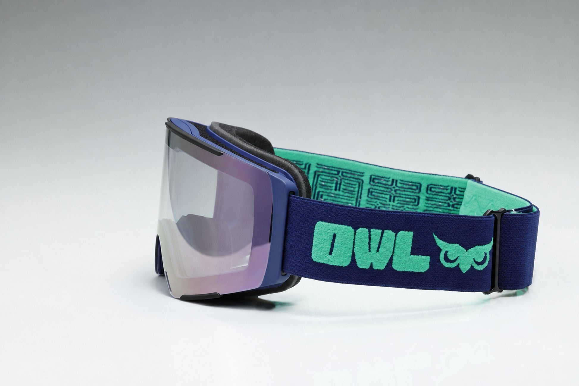Flow XL Navy Aomori JAPOW TUNE Photochromic lens Blue to Red Green frame lens