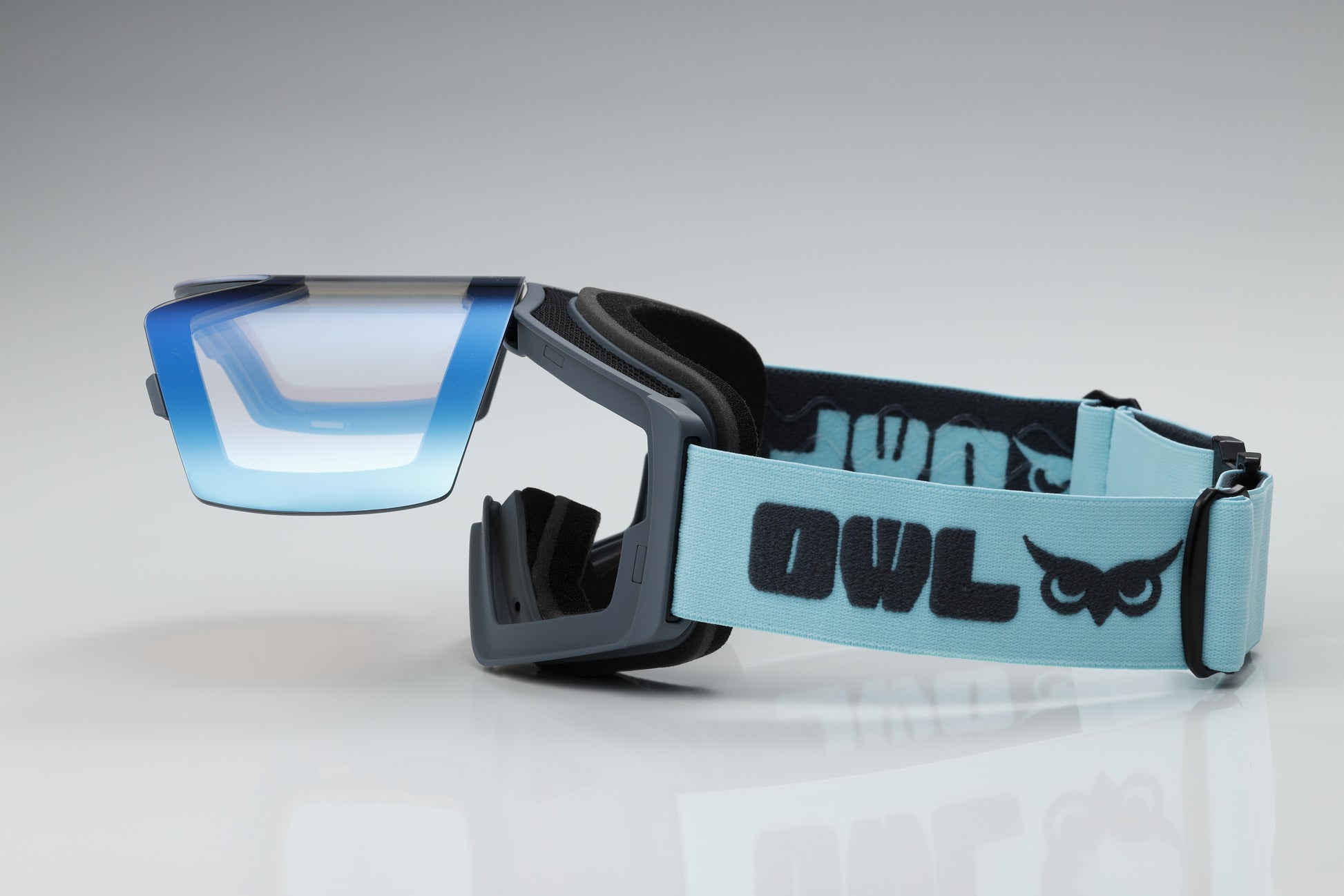 Flow Charcoal Mint Photochromic lens Blue with Ice Green