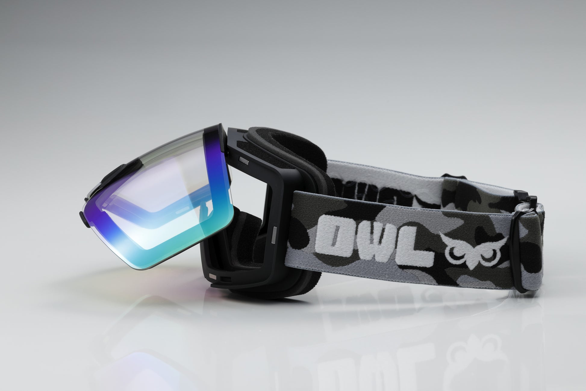 Vent Black Camo Photochromic lens Blue with Green