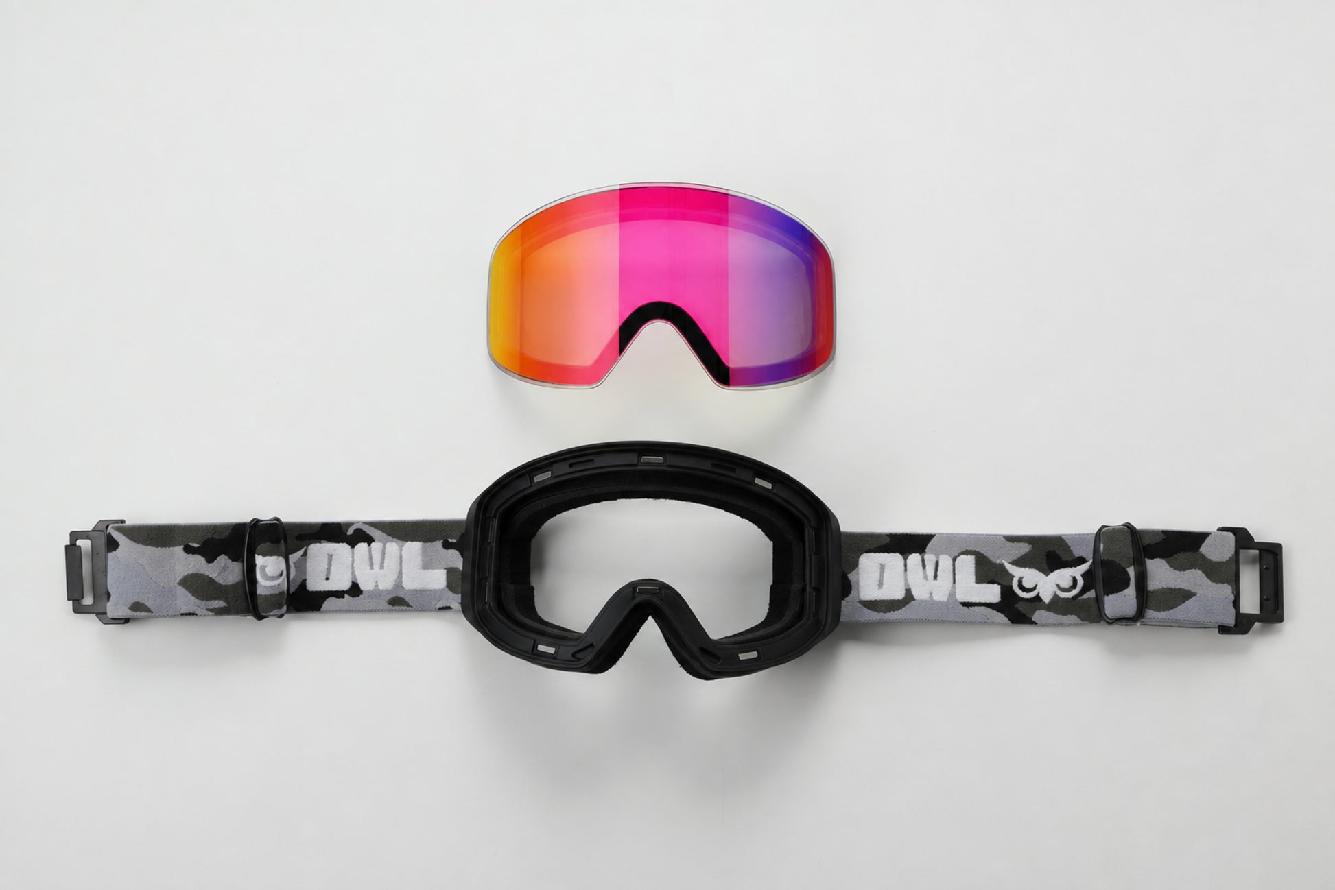 Focus Black Camo JAPOW TUNE Photochromic lens Blue with Purple Red