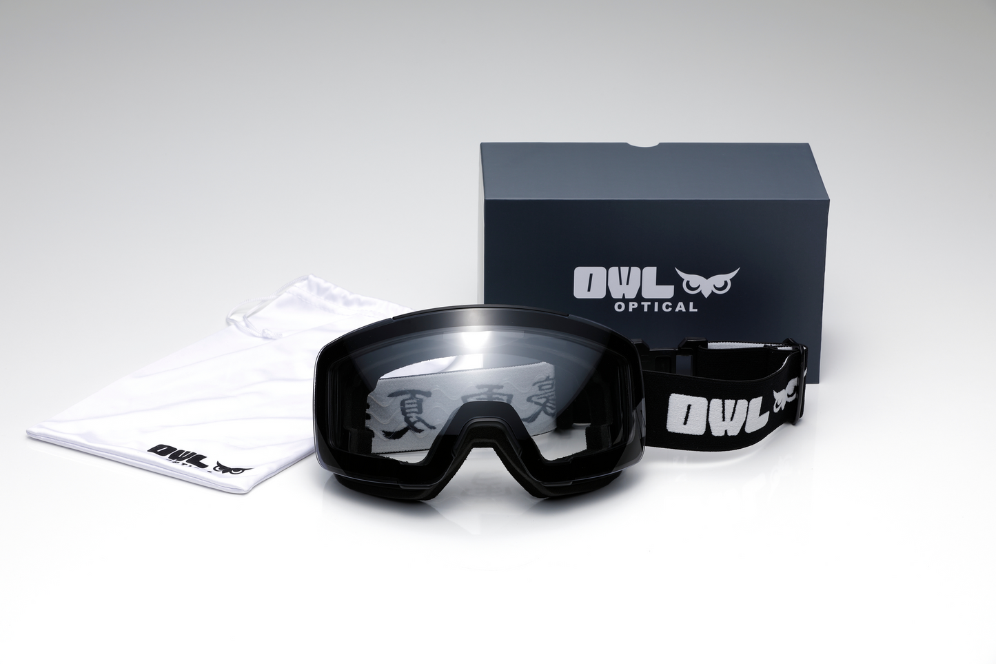 【予約商品】OWL Optical×夏油高原スキー場モデル Vent Black Photochromic lens