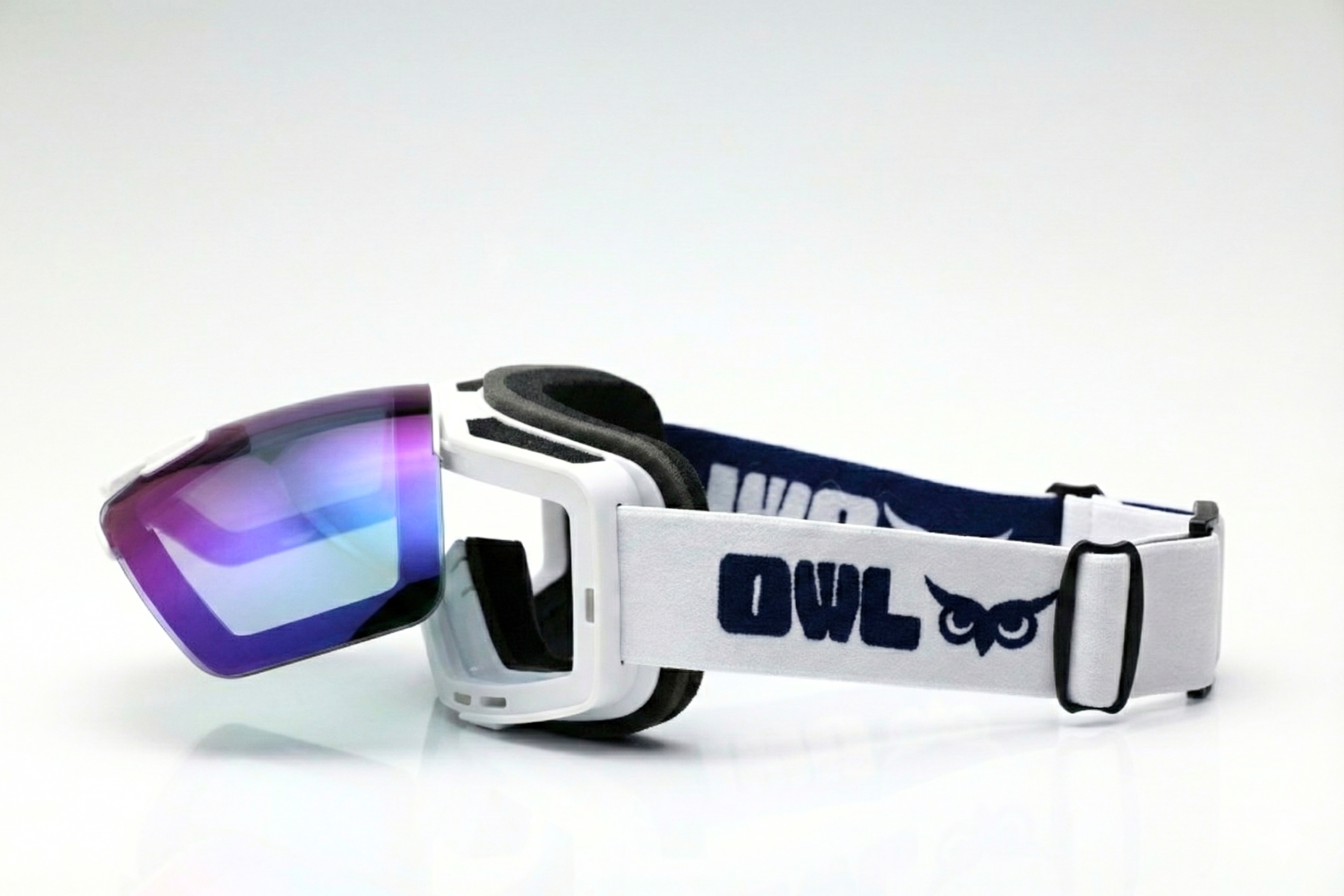 Owl Optical VENT ゴーグル 紫色/光調整シルバー Owl Optical VENT