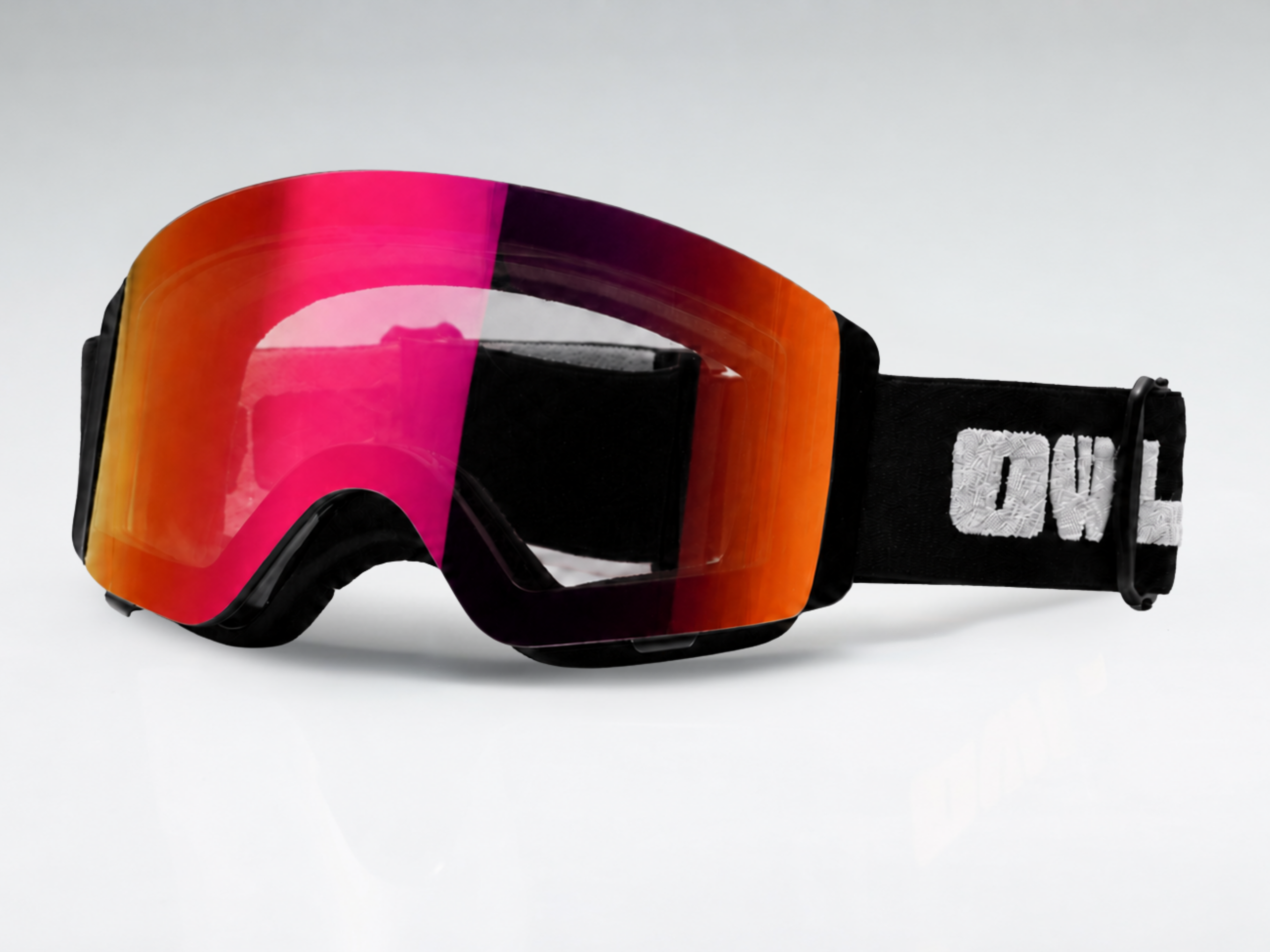 Flow XL Black JAPOW Tune Photochromic lens blue with Purple Red