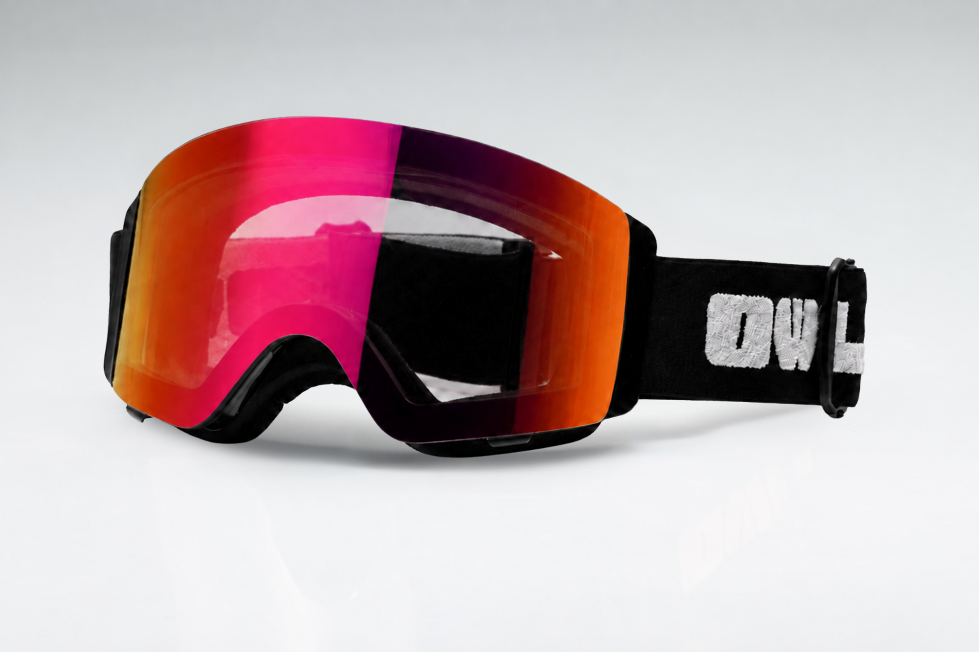 Flow XL Black JAPOW Tune Photochromic lens blue with Purple Red