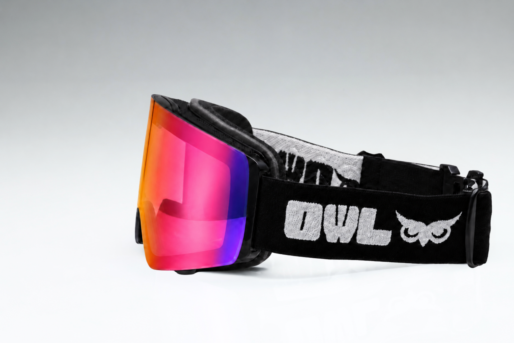 Flow XL Black JAPOW Tune Photochromic lens blue with Purple Red
