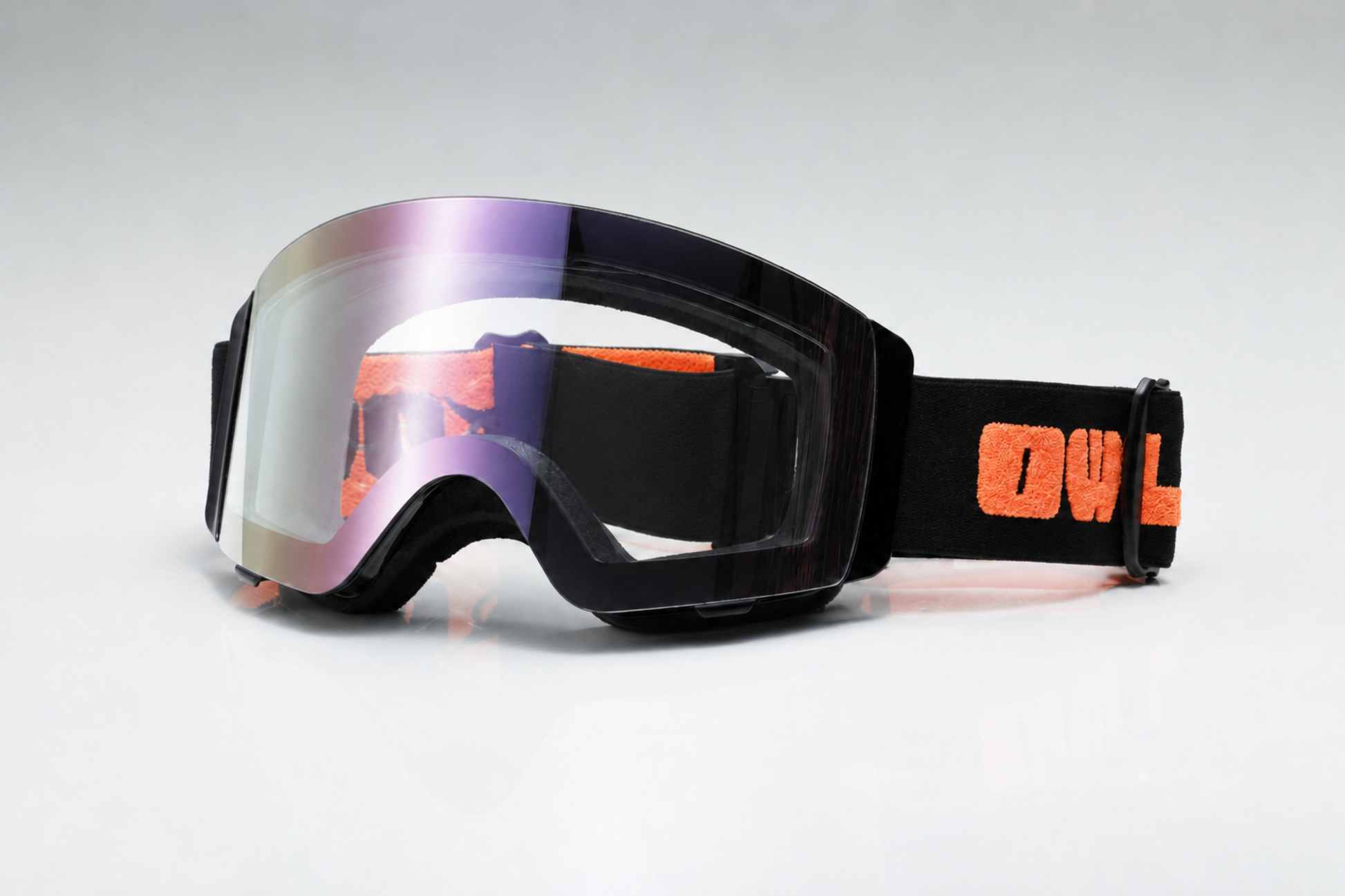 Flow G Black Photochromic lens Purple with Silver Pink