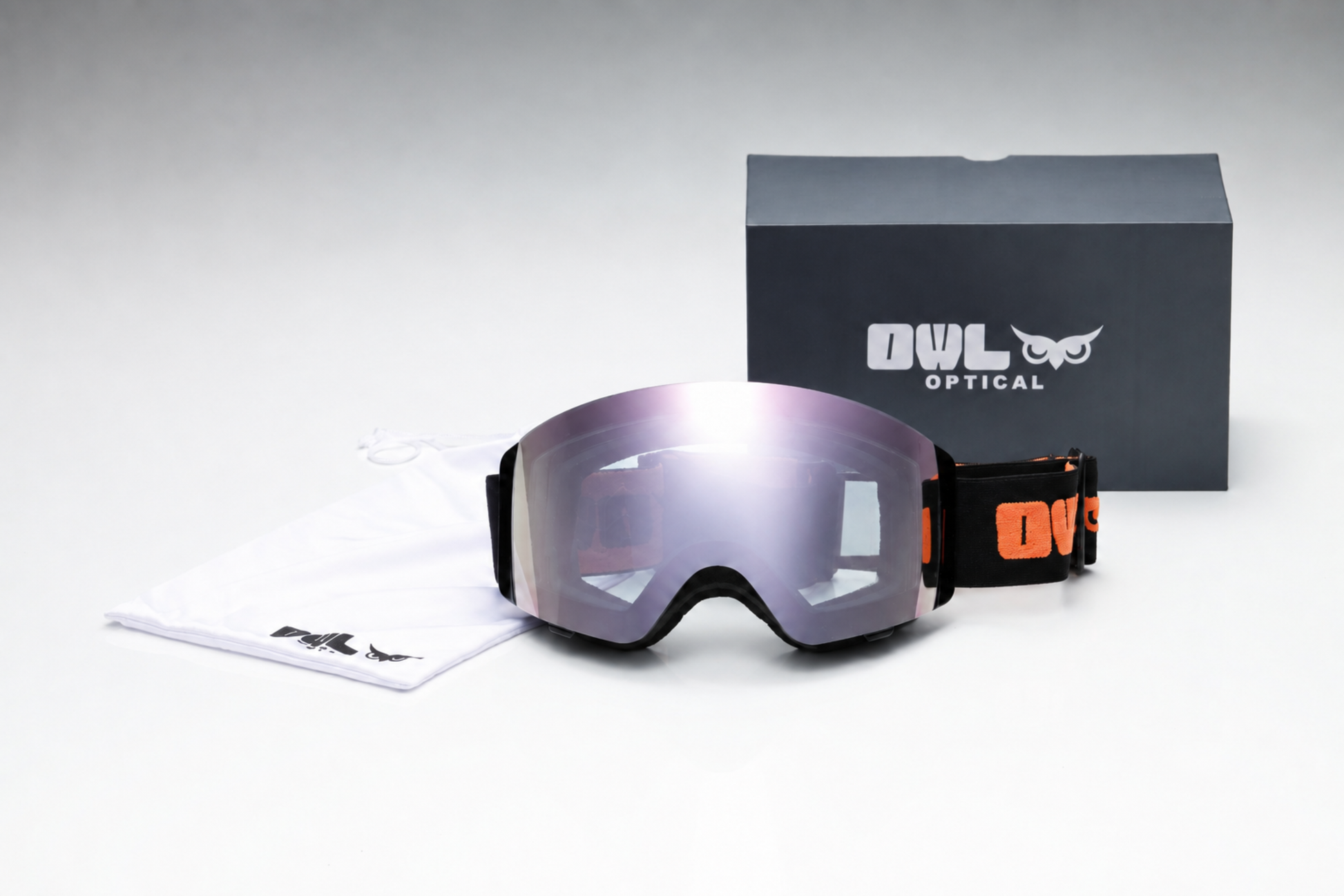 Flow G Black Photochromic lens Purple with Silver Pink