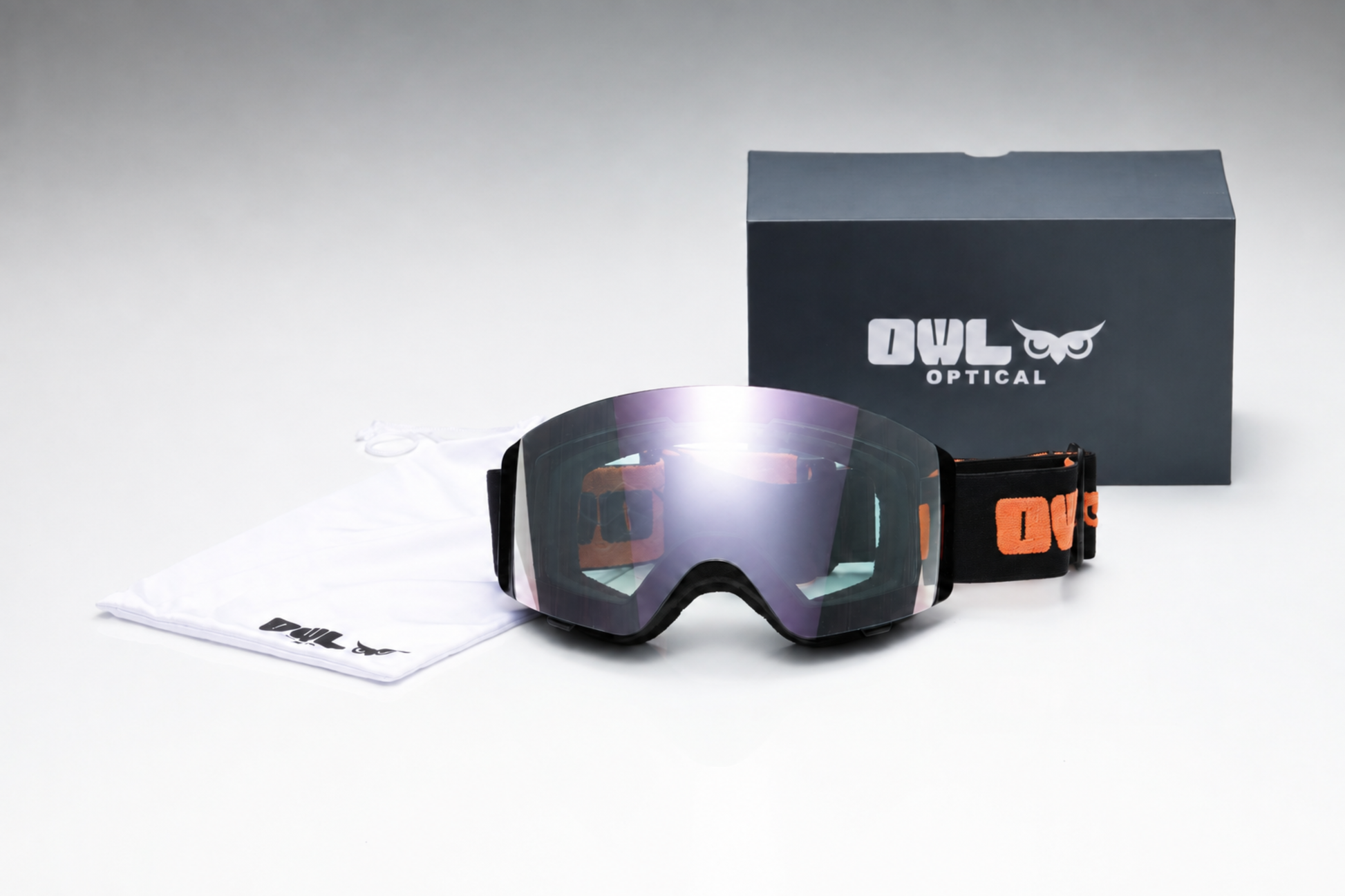 Flow G Black Photochromic lens Purple with Silver Pink